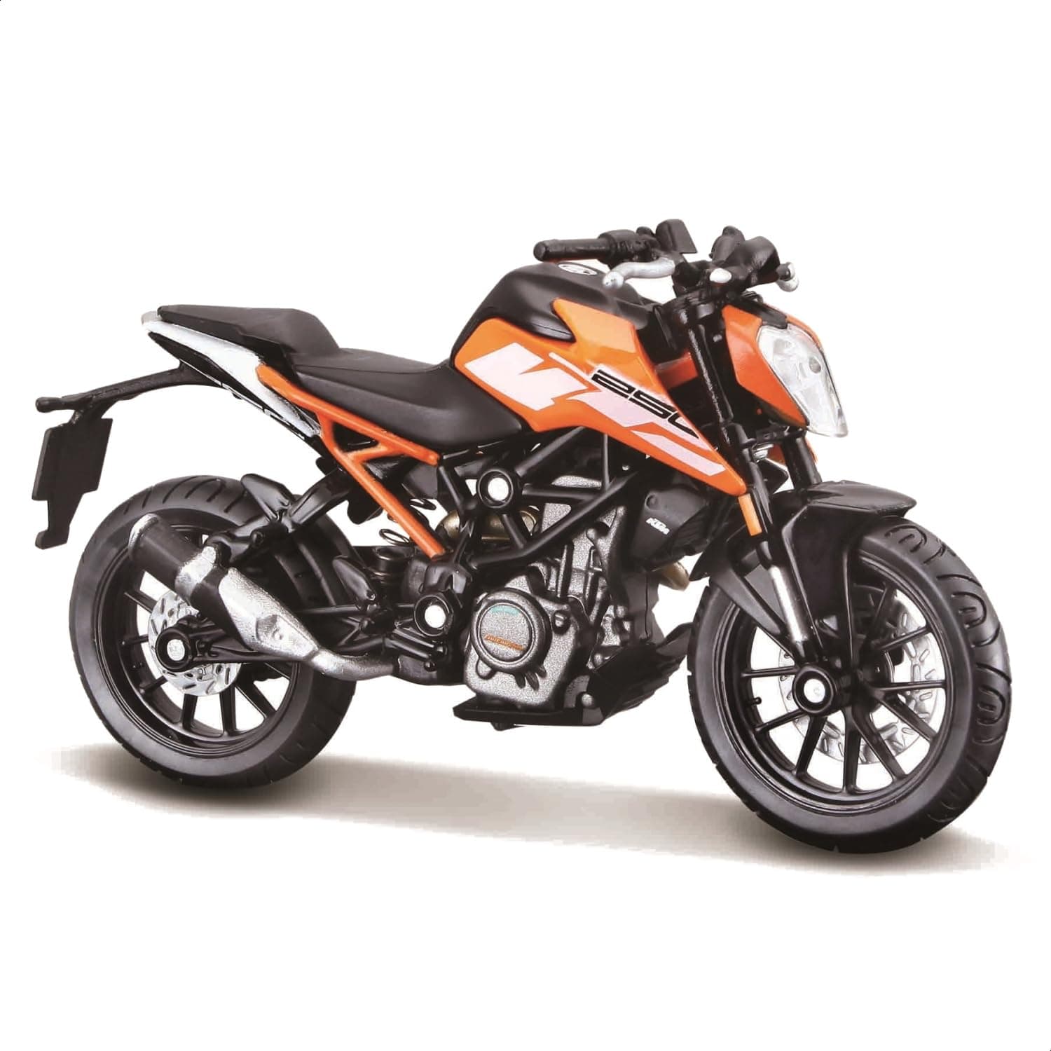 Bburago 18-51083 1/18 KTM 250 Duke Orange / Motorcycle Mini Car, Diecast Car, Finished Product