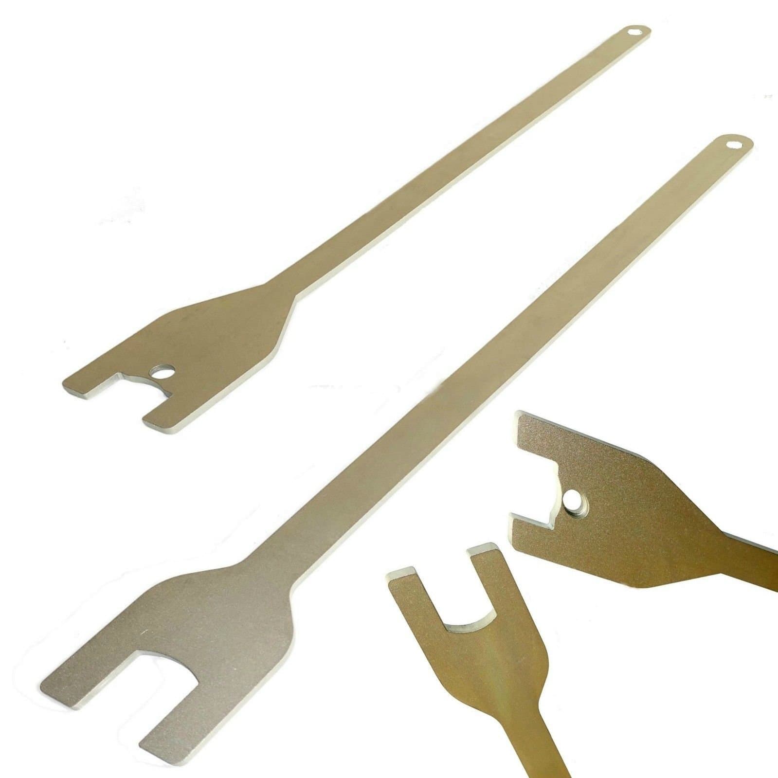 Mekanik Viscous Fan Clutch Spanner Tool Set Compatible with Discovery 3 & 4 Range Rover & Compatible with Land Rover