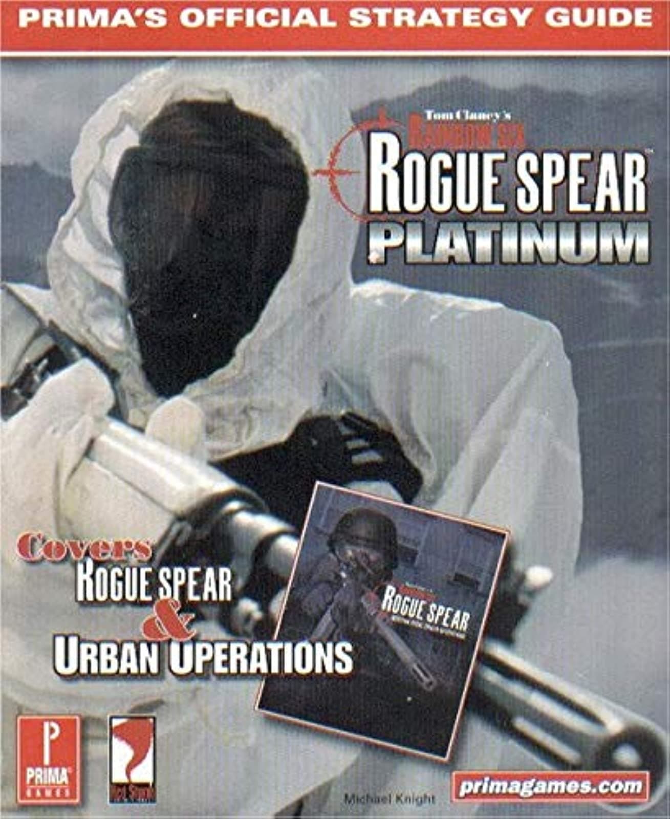 Tom Clancy's Rainbow Six Rogue Spear Platinum Official Strategy Guide Book
