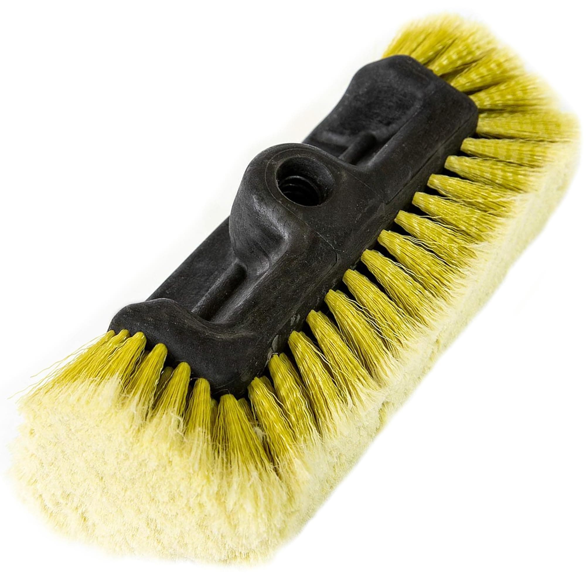 DOCA Scrub Brush Attachment for Long Handle Extension Pole - Outdoor Broom and Scrubbing Brush for House Floor, Deck, Patio, Car - Car Wash Brush