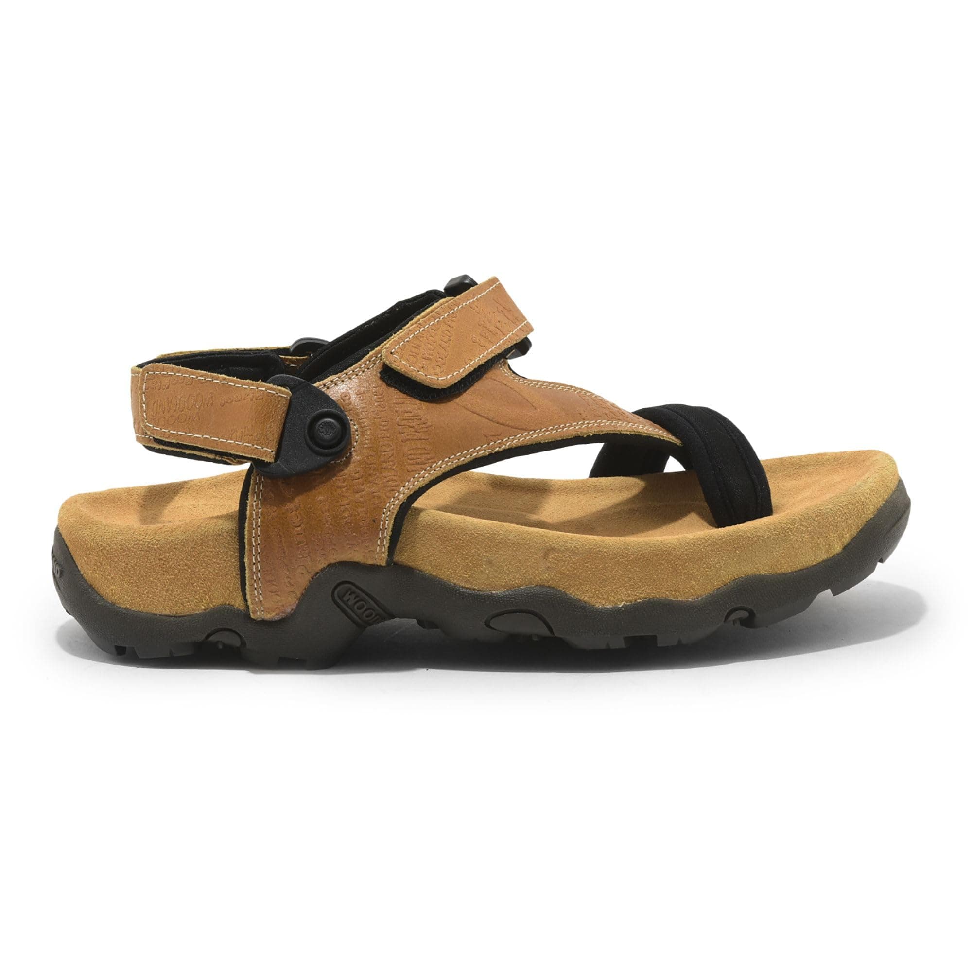Woodland Men Camel Sandal