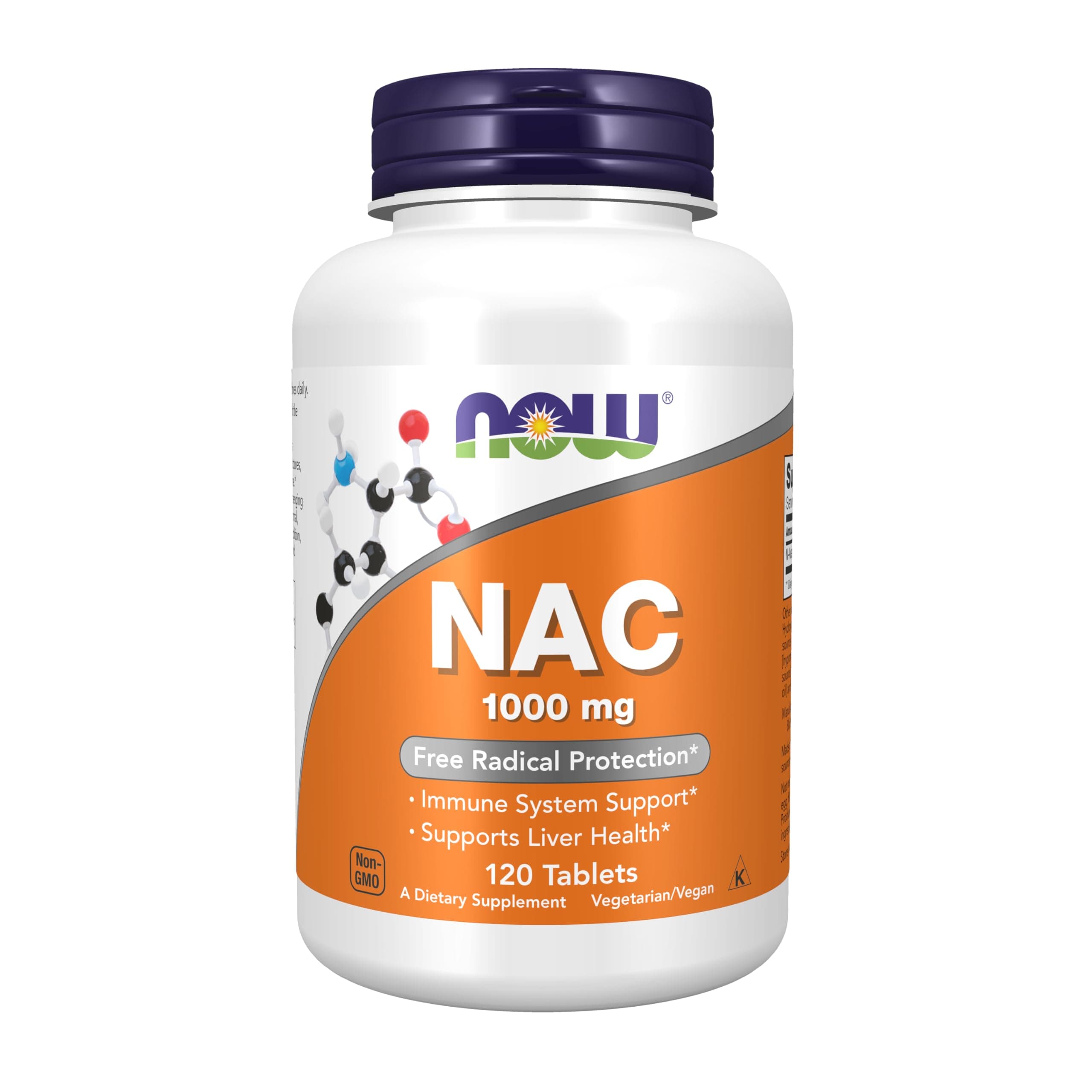 Foods Nac 120 Tablets, 1000 Mg