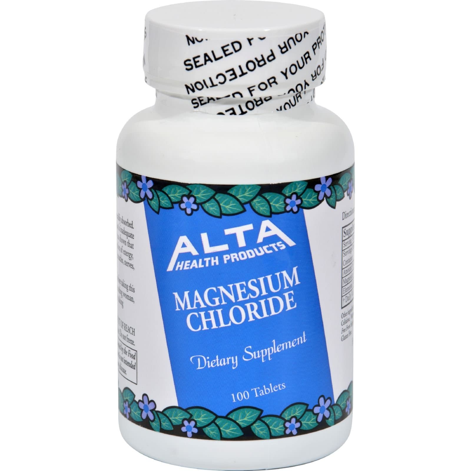 Alta Health Magnesium Chloride Tablets (100)