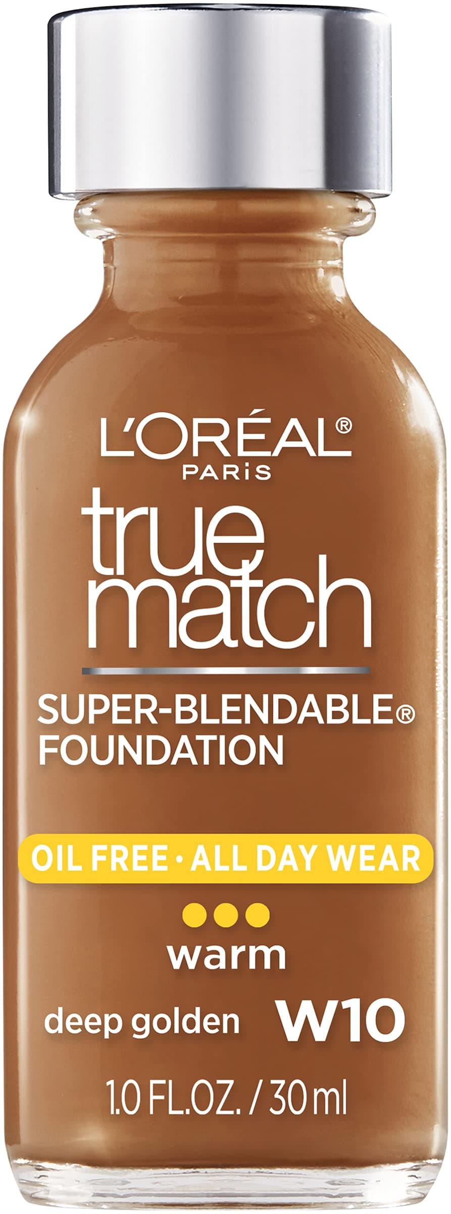 L'Oréal Paris True Match Super-Blendable Makeup, Deep Golden, 1 fl. oz.