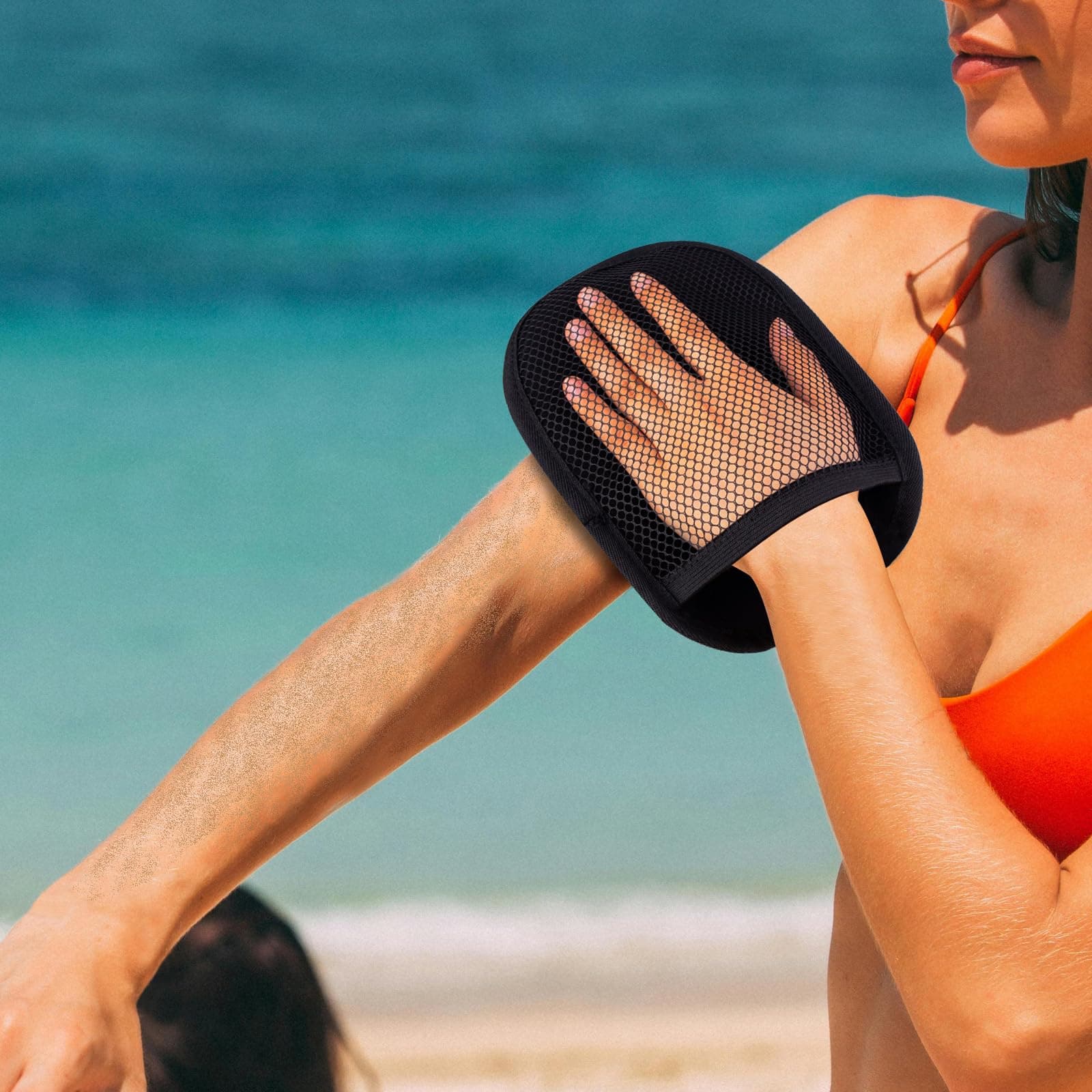 2 Pcs Sand Wipe Off Mitts Sand Remover Mitt Sand Mitt for Beach Volleyball Sport Activities Occasion