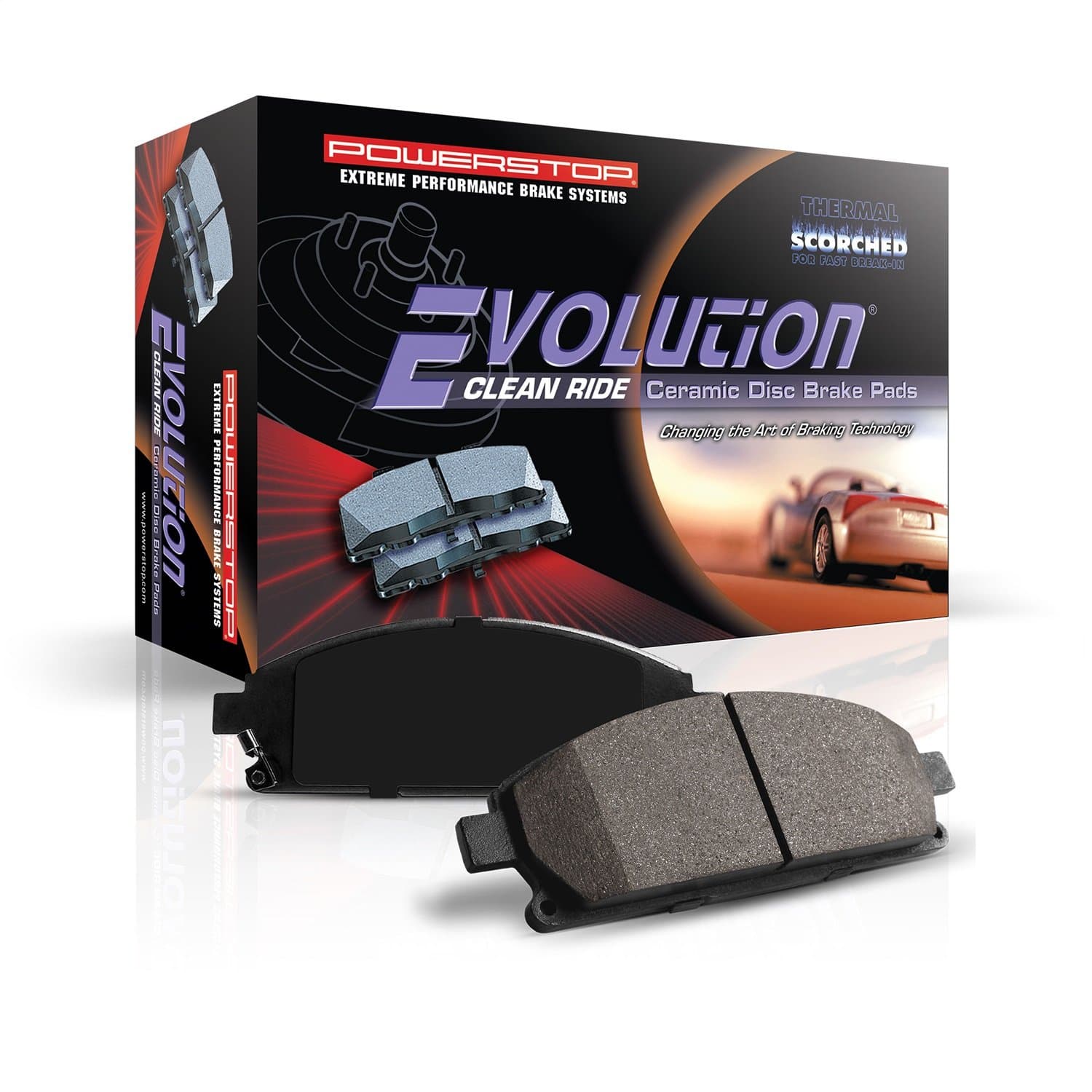 Power Stop 16-1178 Z16 Evolution Front Ceramic Brake Pads