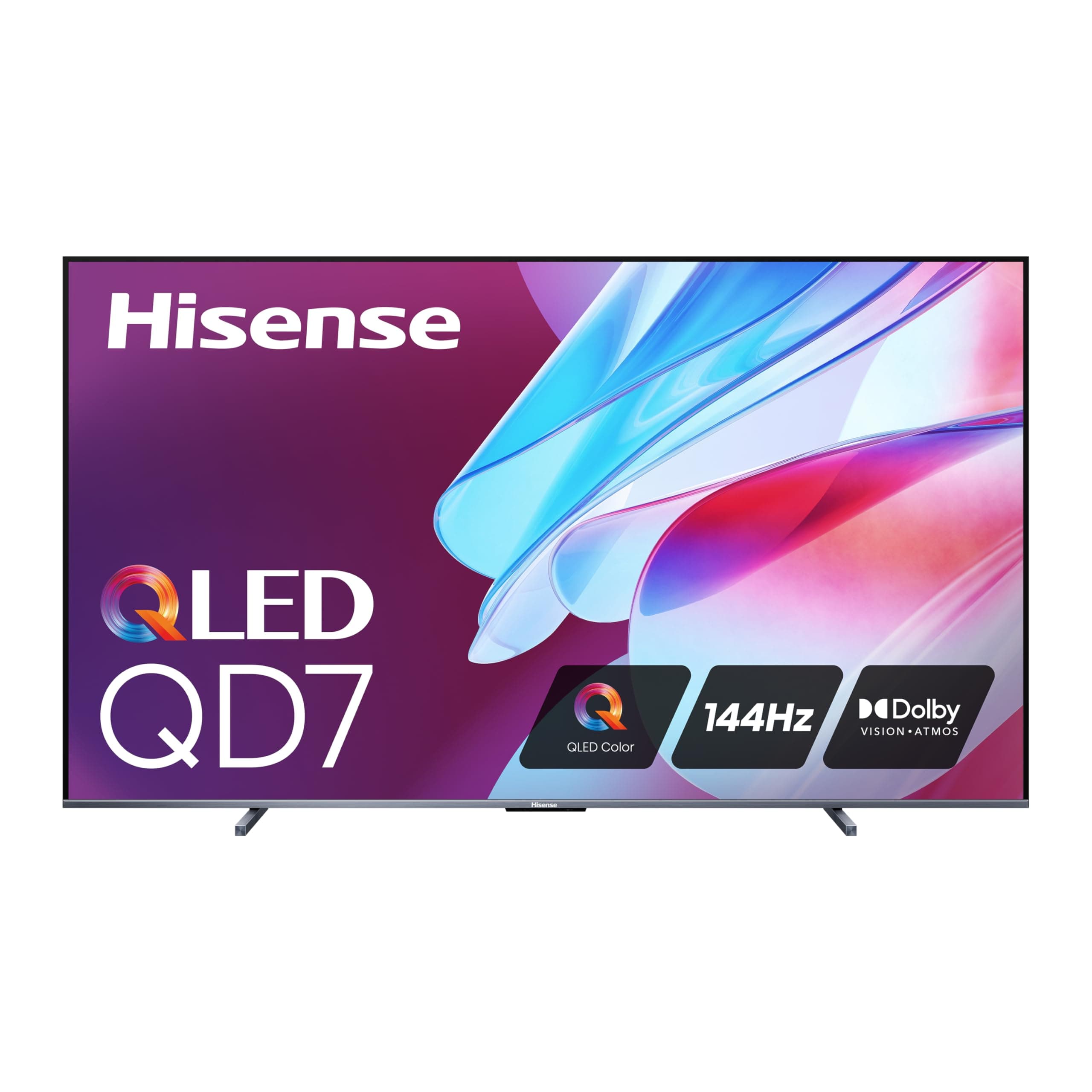 Hisense 100-Inch Class QD7 Series QLED 4K UHD Google Smart TV (100QD7N, 2024 Model) - QLED, Native 144Hz, Motion Rate 240, Direct Full Array, Game Mode Pro, Alexa Compatibility