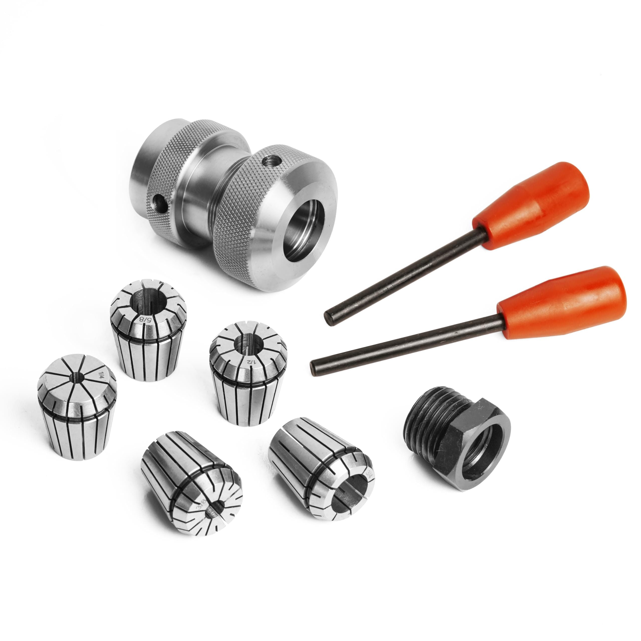 CCS-5/1-1/4" Collect Chuck System in Blow Case for Woodturning Work.