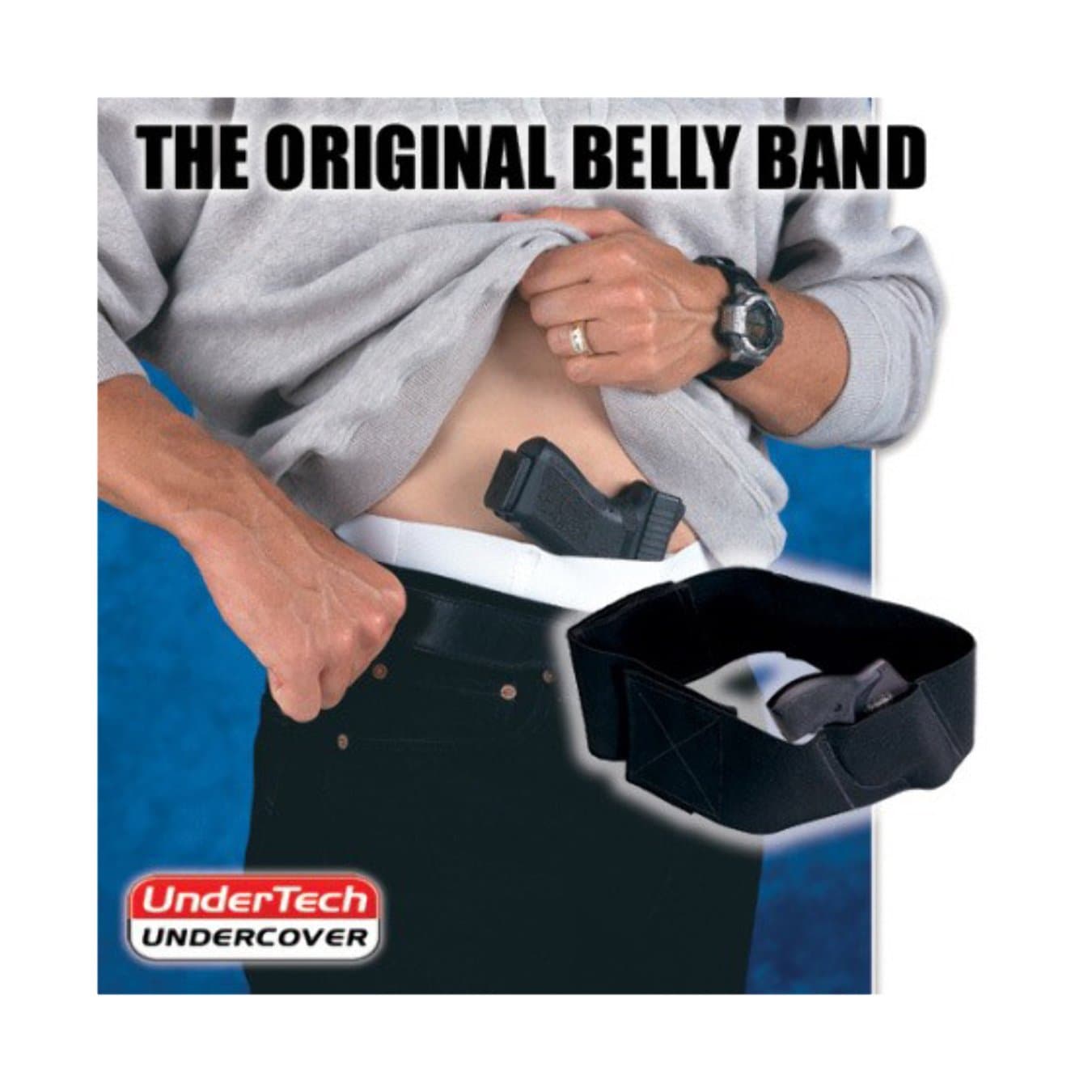 Undercover Original Belly Band - Black - X-Small