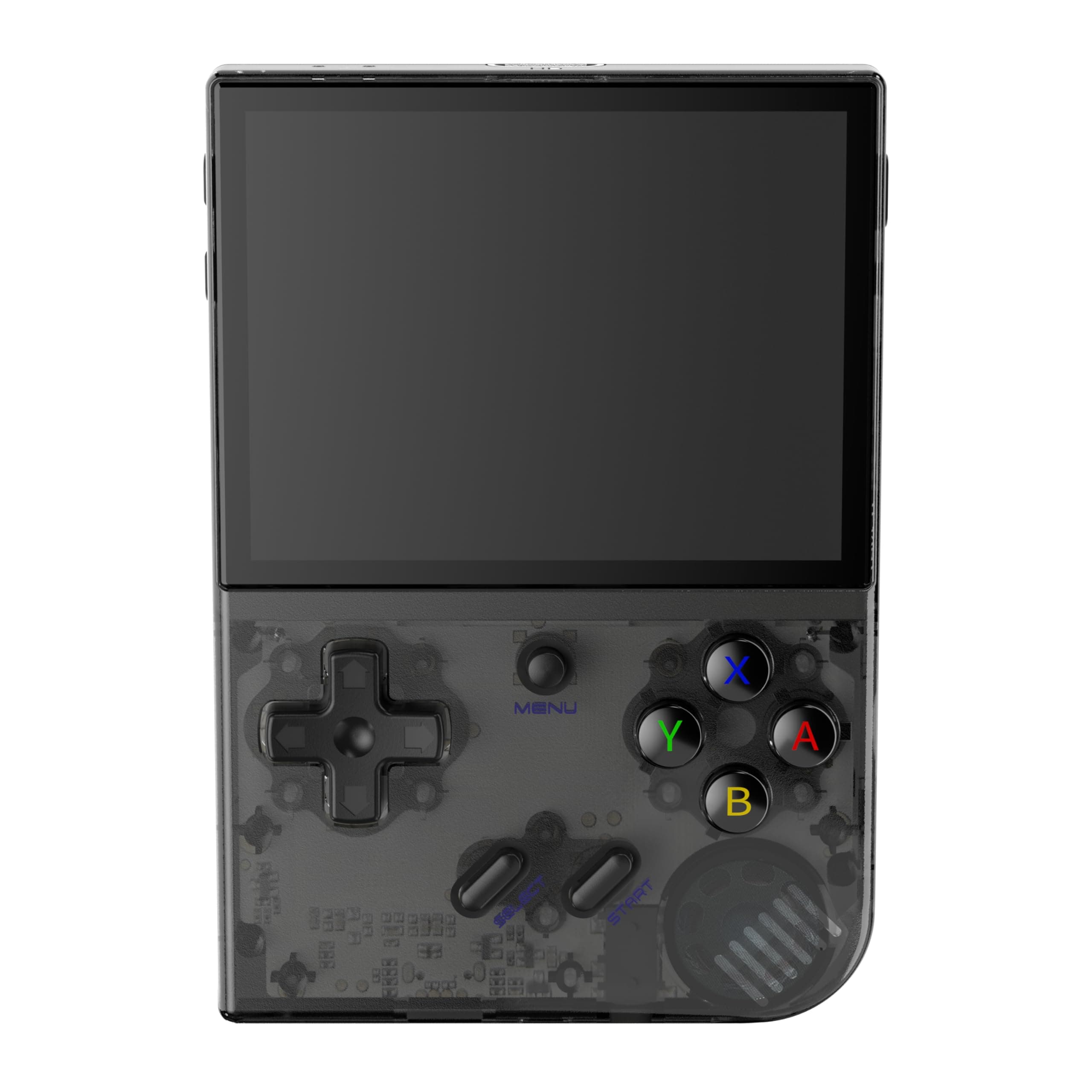 RG35XX Plus Retro Handheld Game Console , 3.5 Inch IPS Screen Linux System Built-in 64G TF Card 5528 Games Support HDMI TV Output 5G WiFi Bluetooth 4.2 (Gray-New)