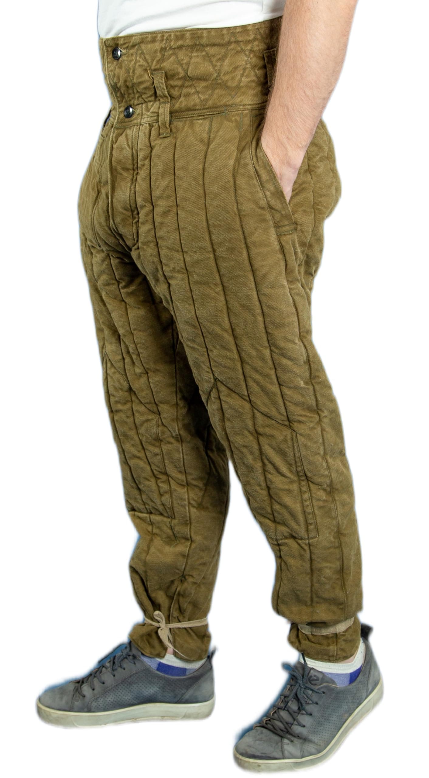 WW2 Soviet surplus Military WW2 Winter Quilted pants Uniform size M/Russian size 3