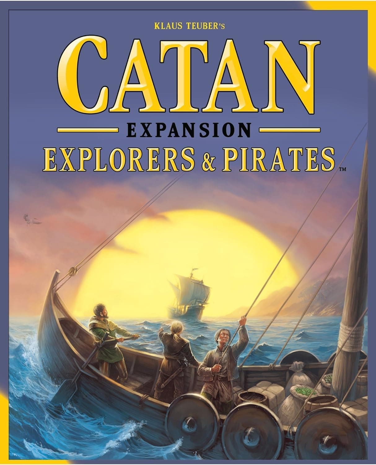CN3075 Explorers and Pirates Expansion Board Game 5th Edition