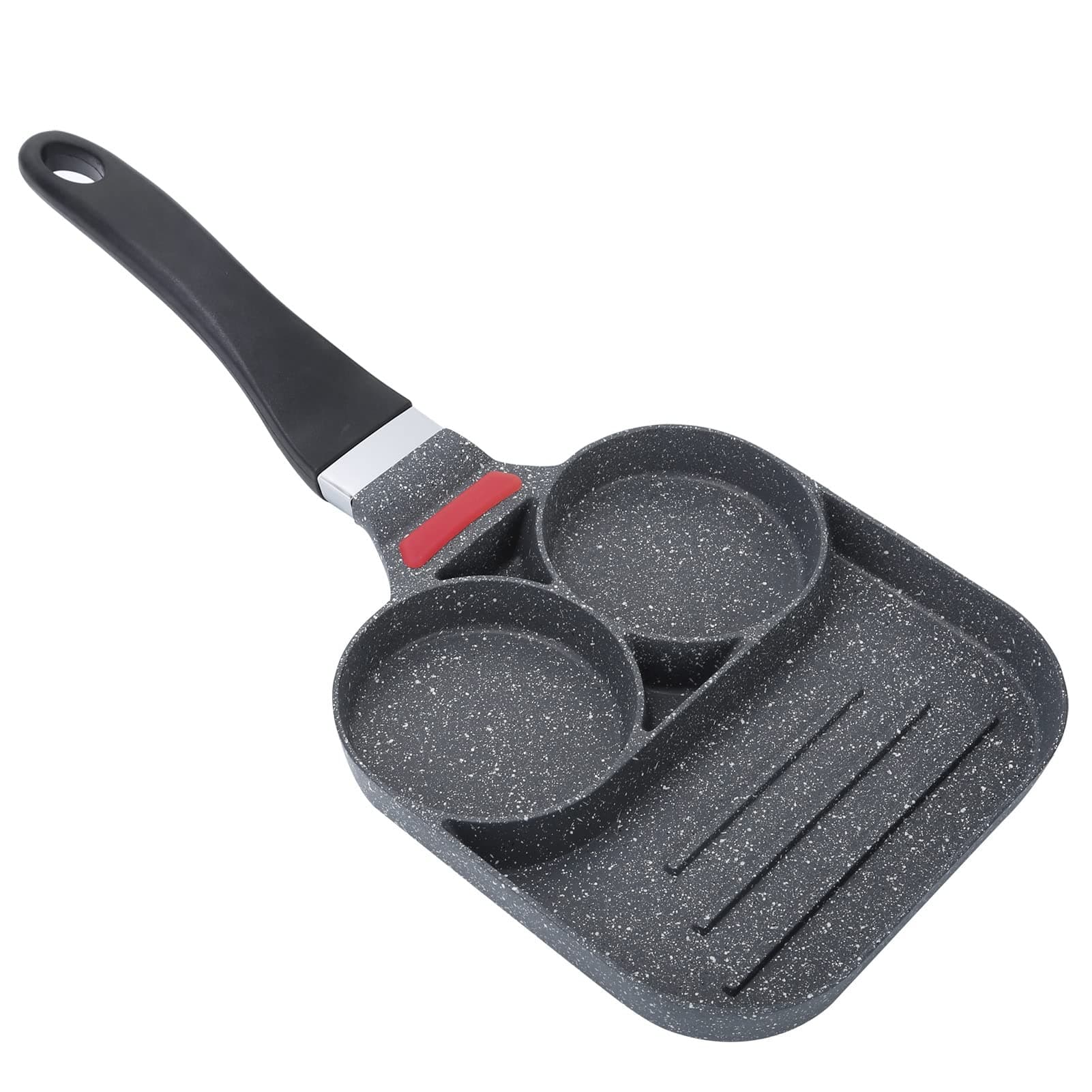Alvinlite Omelette Frying Pan Pancake Maker Separate Omelette Pan Breakfast Cookware Pan