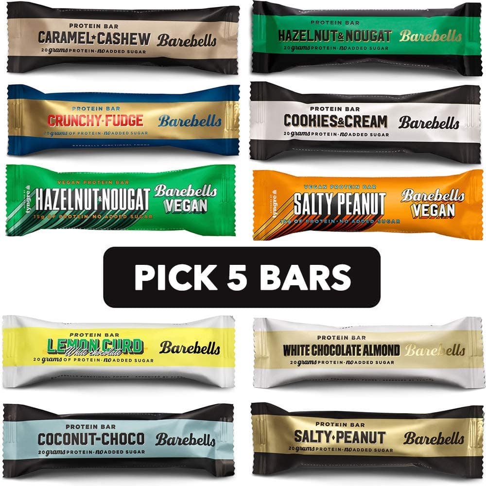 Barebells Protein Bar 55g (Pick Any 5 Bars)