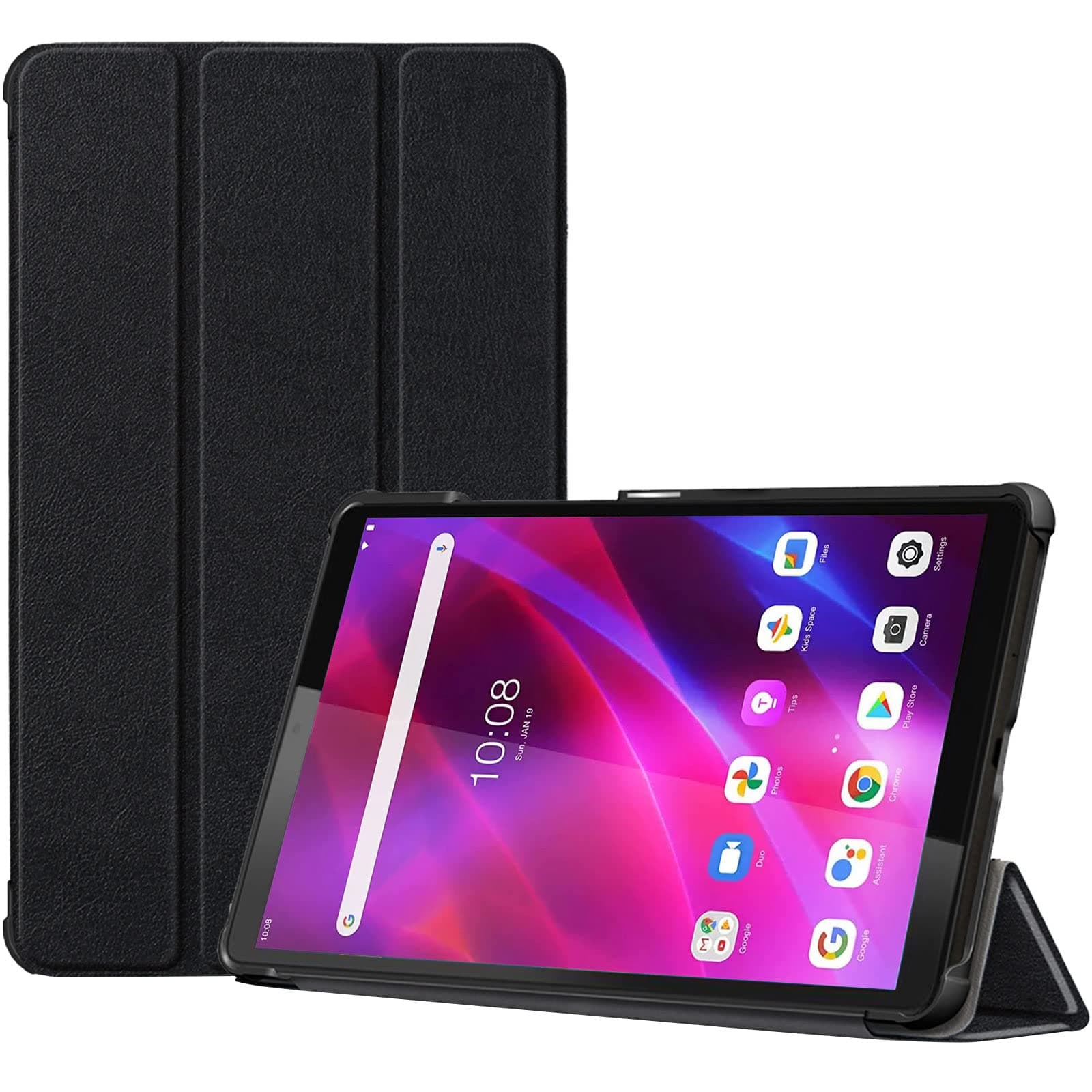 for Lenovo Tab M8 3rd Gen 2022 / Tab M8 HD/Smart Tab M8 / Tab M8 FHD 2019 Case, Slim Smart Cover Stand Folio Case for Lenovo Tab M8 (TB-8506F/TB-8705F/TB-8505F/TB-8505X) –Black