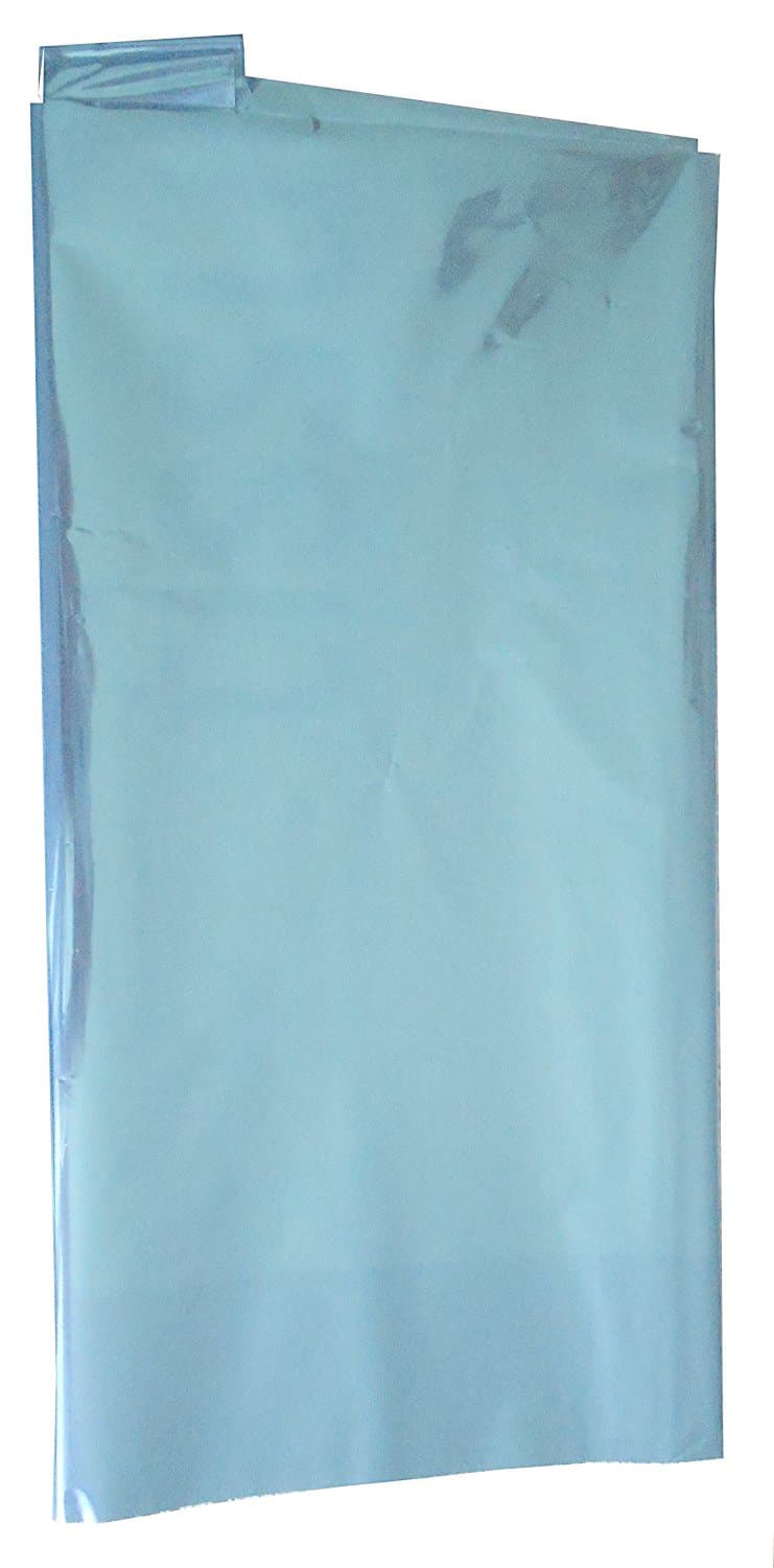 Colored Mylar Metallic - Look Sheets 18" x 30" - 5 Sheets Each Pack (Light Slate Blue)
