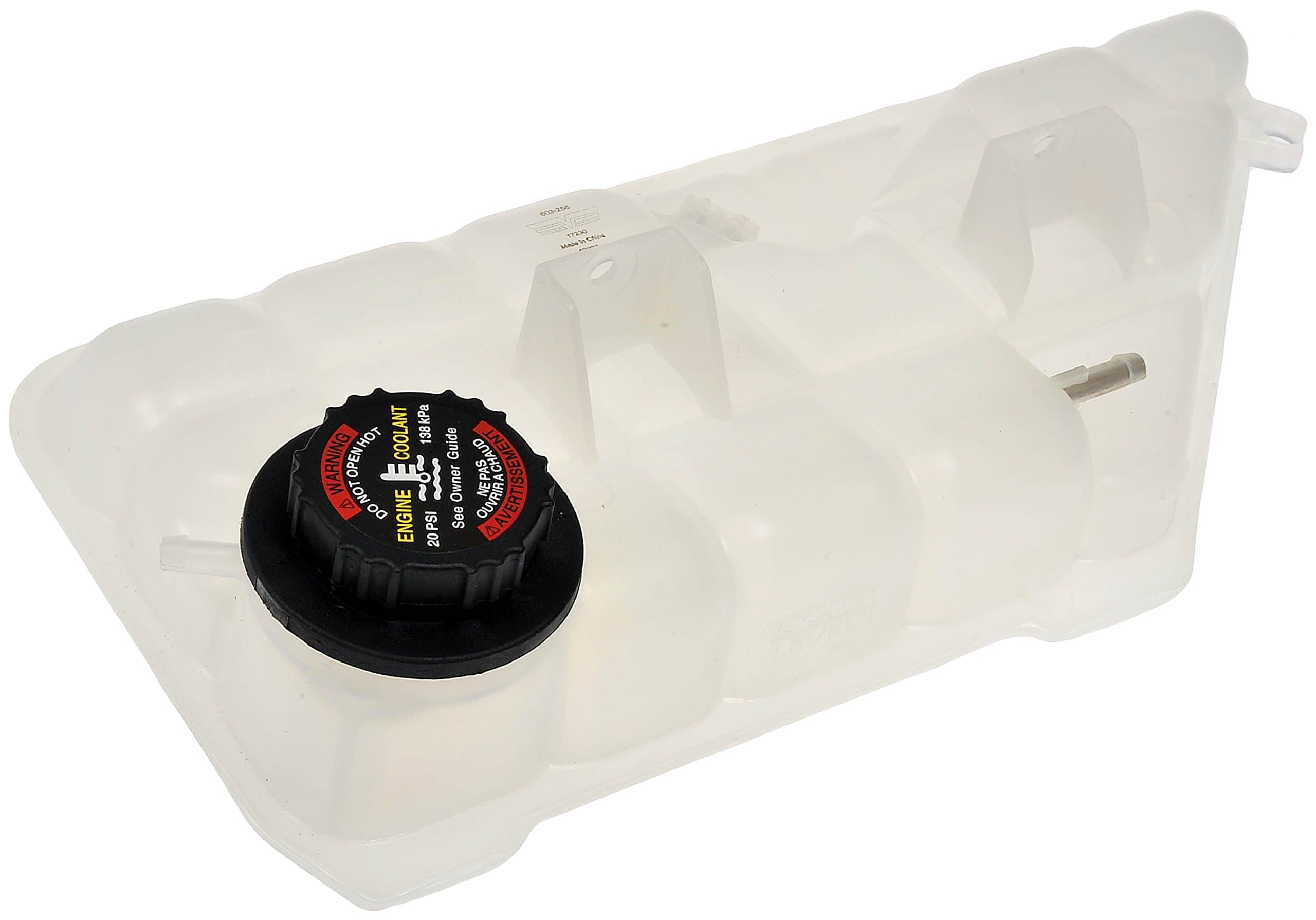 Dorman 603-258 Front Pressurized Coolant Reservoir with Cap Compatible with Select Mercedes-Benz Models