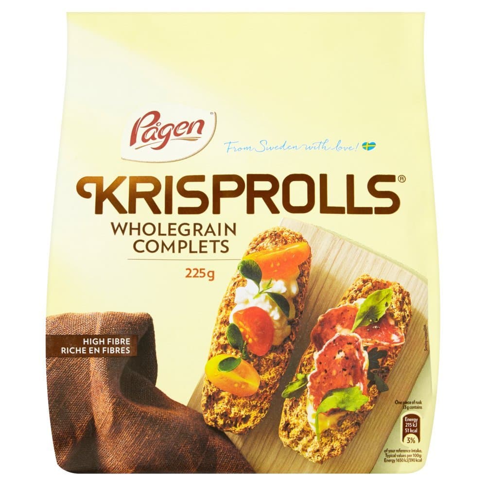 Original Krisprolls 225g - Pack of 2