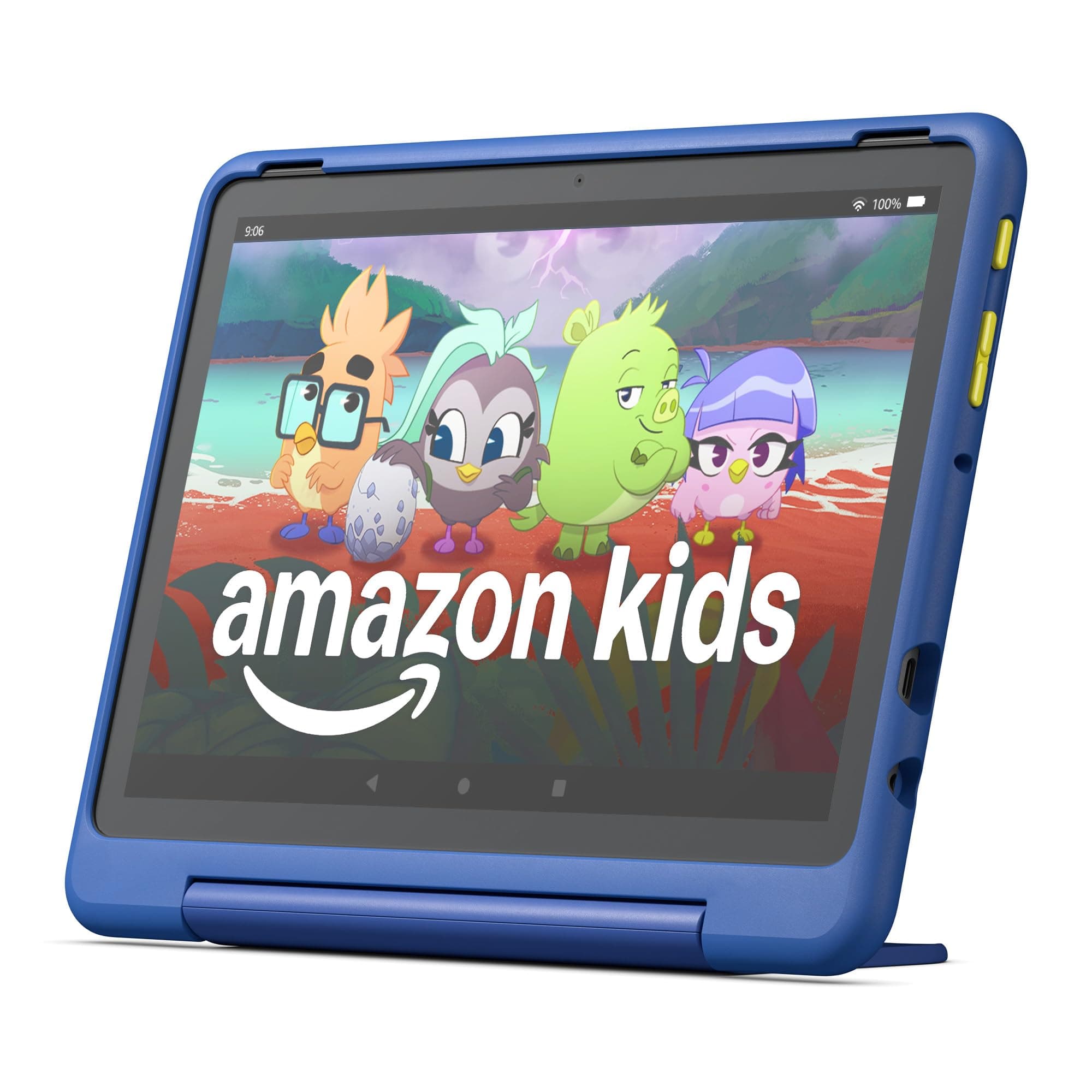 Amazon Fire HD 10 Kids Pro tablet (newest model) ages 6-12. Bright 10.1" HD screen, includes ad-free content, robust parental controls, 13-hr battery and slim case for older kids, 32 GB, Nebula