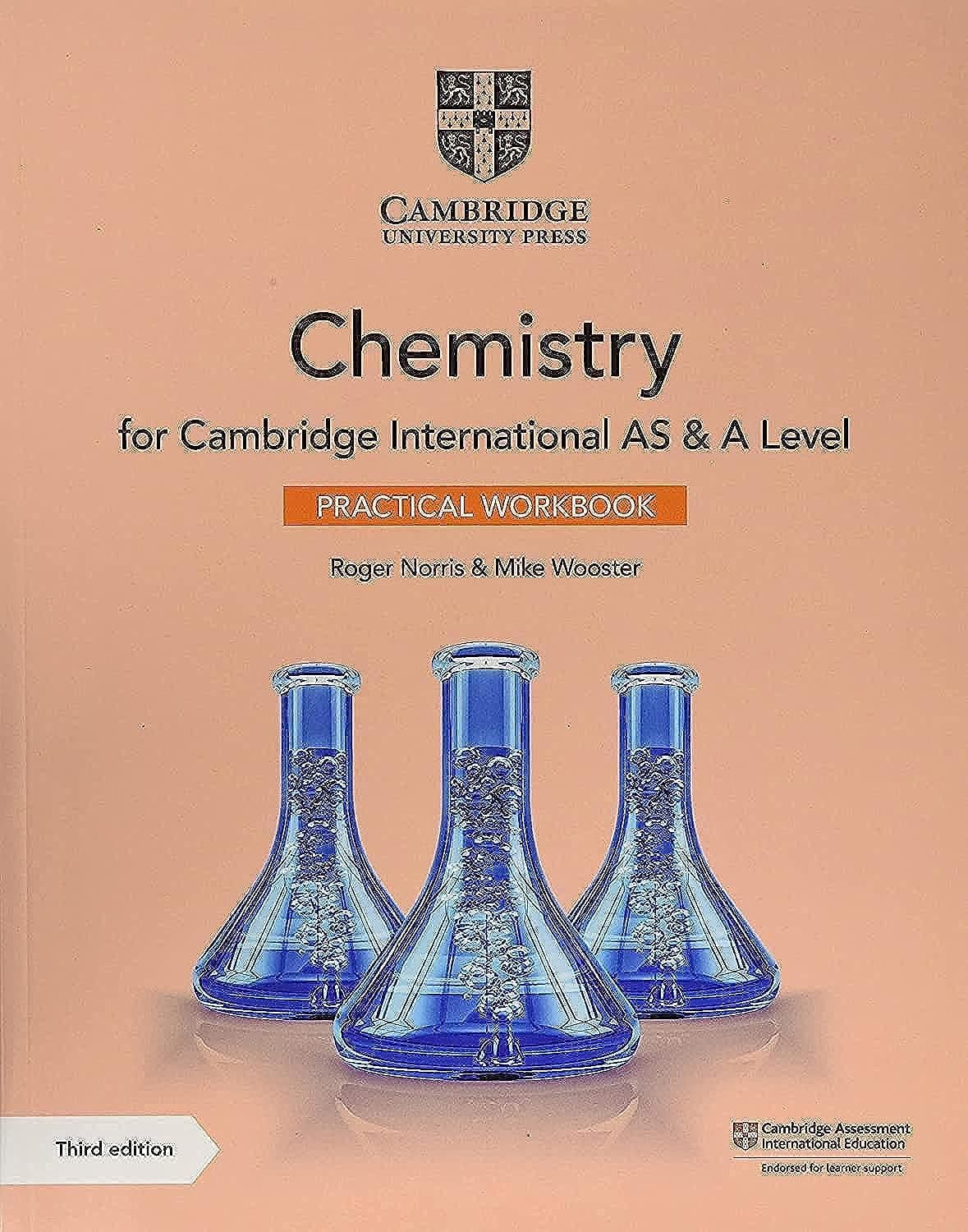 Cambridge International AS & A Level Chemistry Practical Workbook