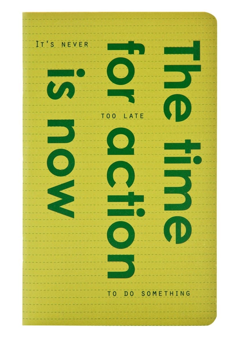 Be Different Time - Softcover Squared Journal Notebook: 7x4" / 17x11 cm