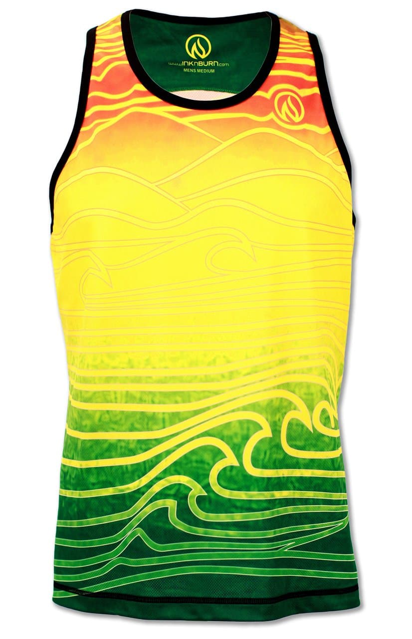 INKnBURN Men's Flow Singlet (XX-Large)