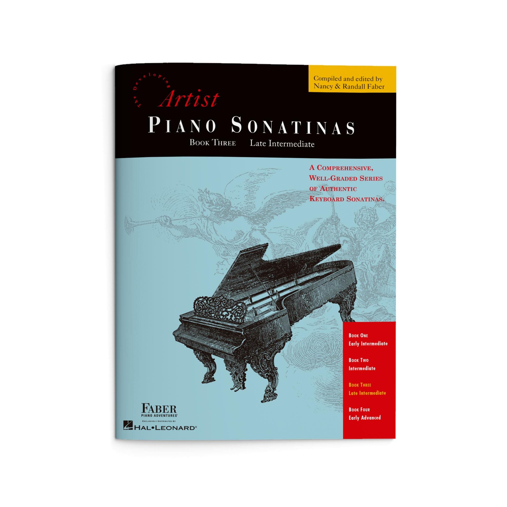 Piano Sonatinas: Book 3 Late Intermediate - Developing Artist Original Keyboard Classics | Classical Piano Sheet Music | Keyboard Sonatina Repertoire | Faber Book for Piano Technique
