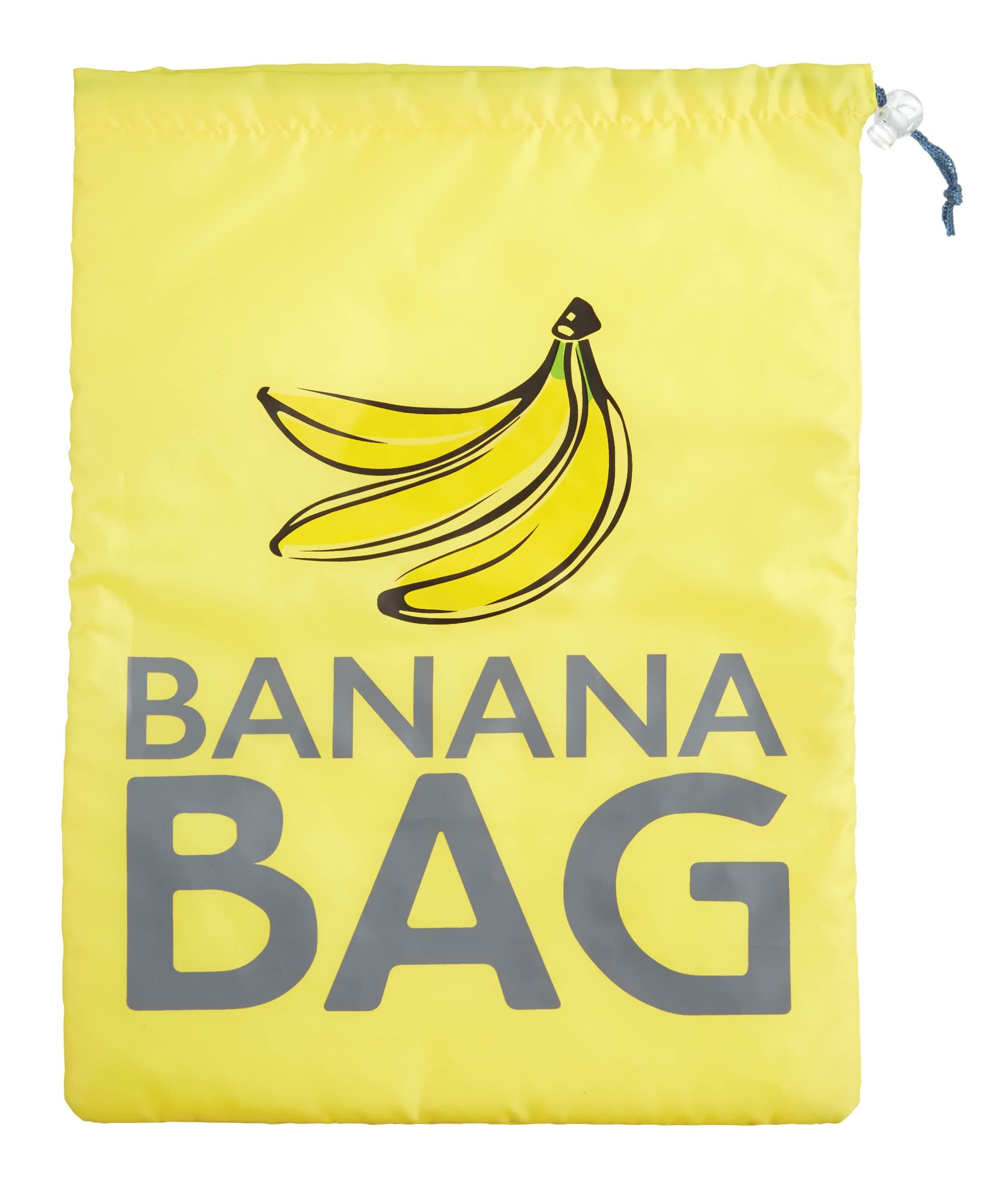 Banana Reusable Storage Bag, Fridge Fruit Bag, Polyester, 38 x 28 cm, Yellow