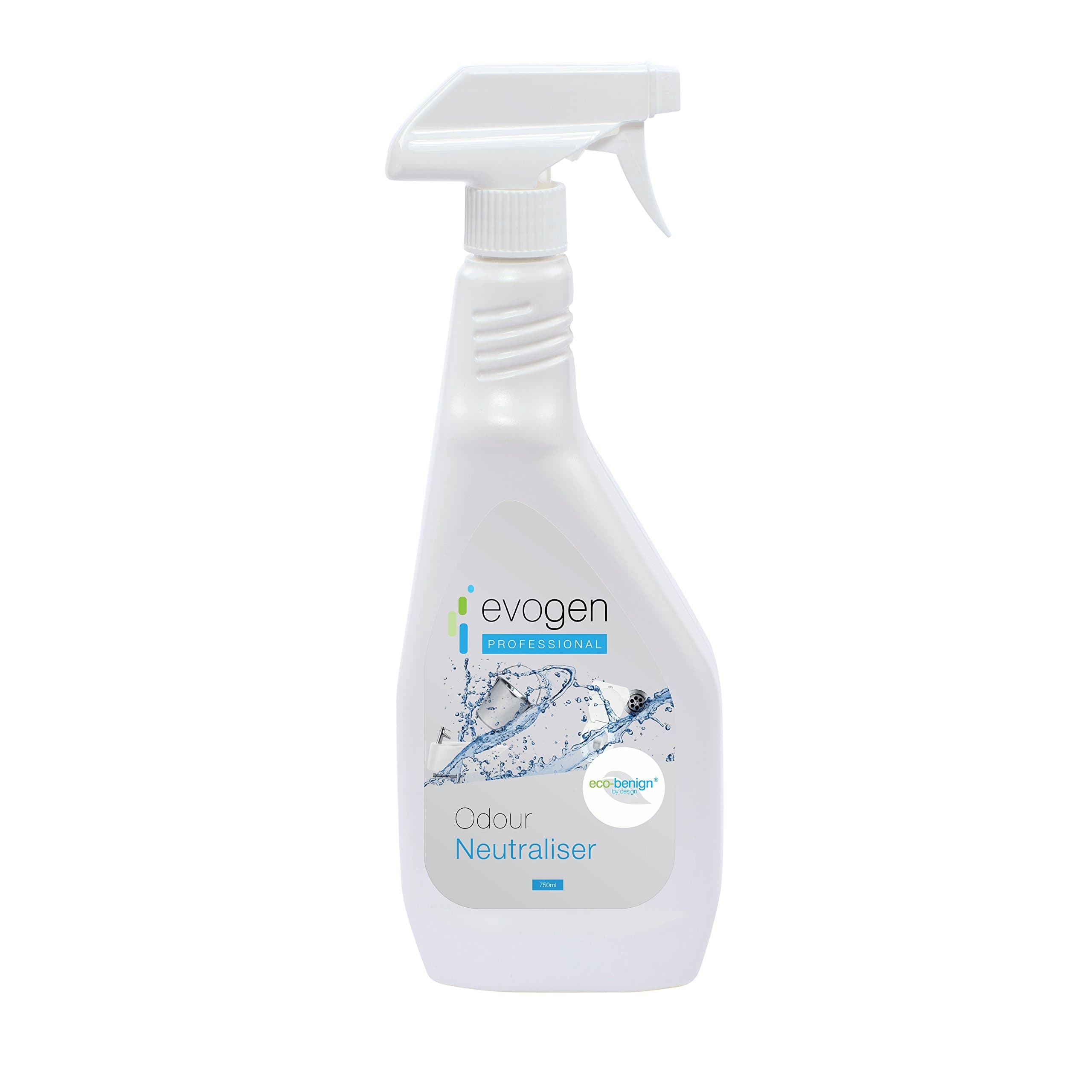 Evogen ProfessionalOdour Neutraliser – Probiotic, Environmentally-Responsible Odour Control to Diminish Pet Urine Smells, Stale Smoke, Bathroom Odours. 750ml Trigger Spray