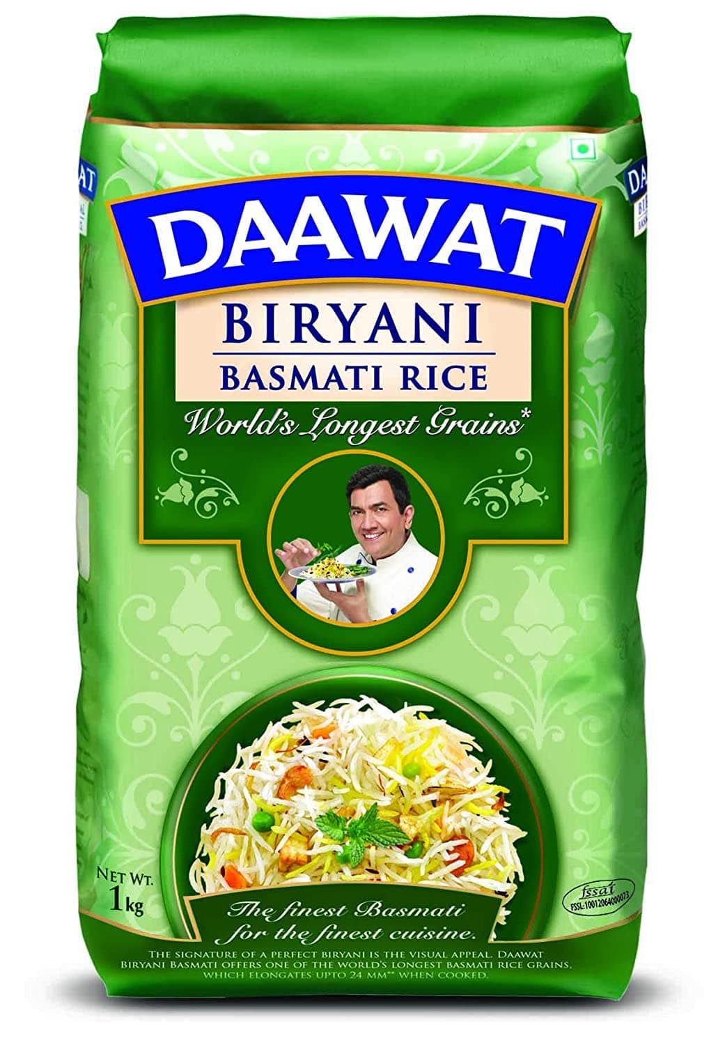 BBRATS Daawat Biryani Basmati Rice, 1kg