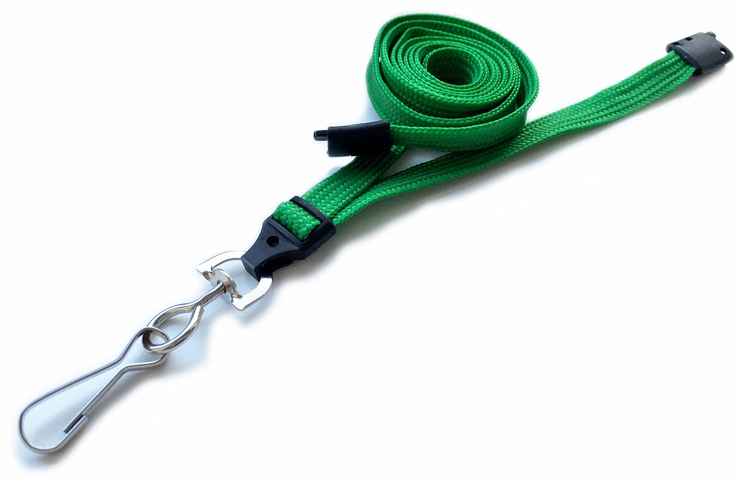 ACB Ltd Soft Neck Strap Lanyard for ID Card Holder (Green)