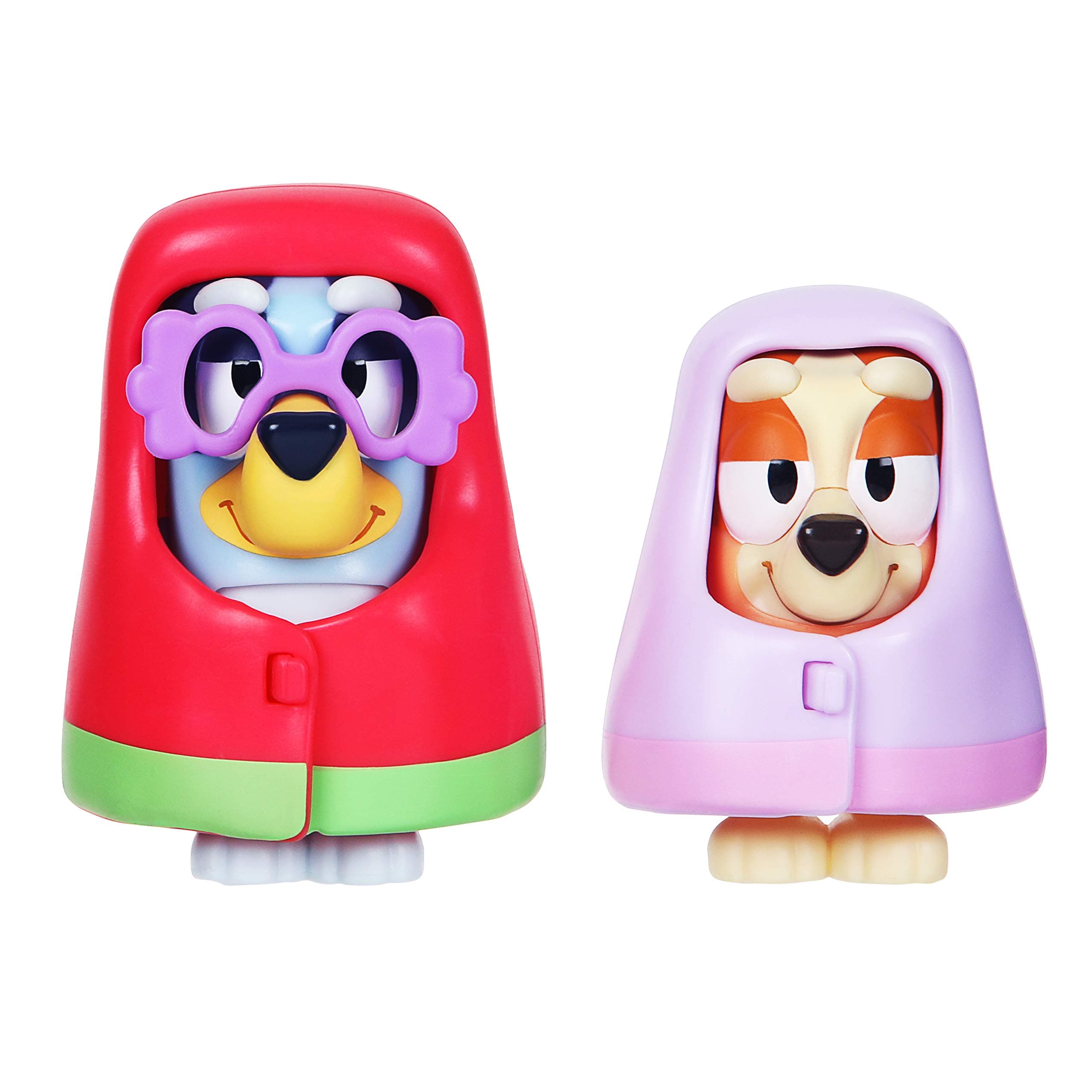 Bluey - Grannies Bingo 2.5" Figures - 2 Pack, Multicolor, 13041