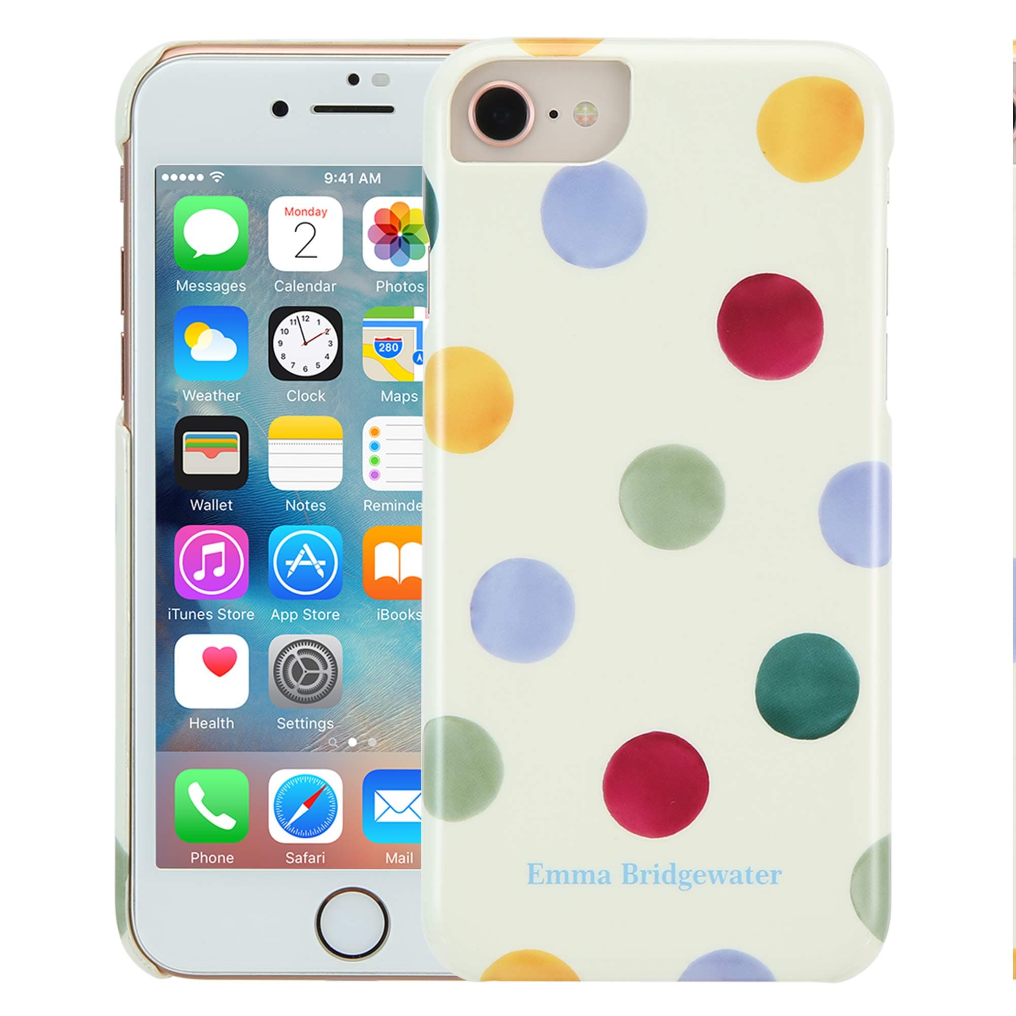 VQ Emma Bridgewater Apple iPhone 8/7/6S/6 Mobile Phone Case, Polka Dot