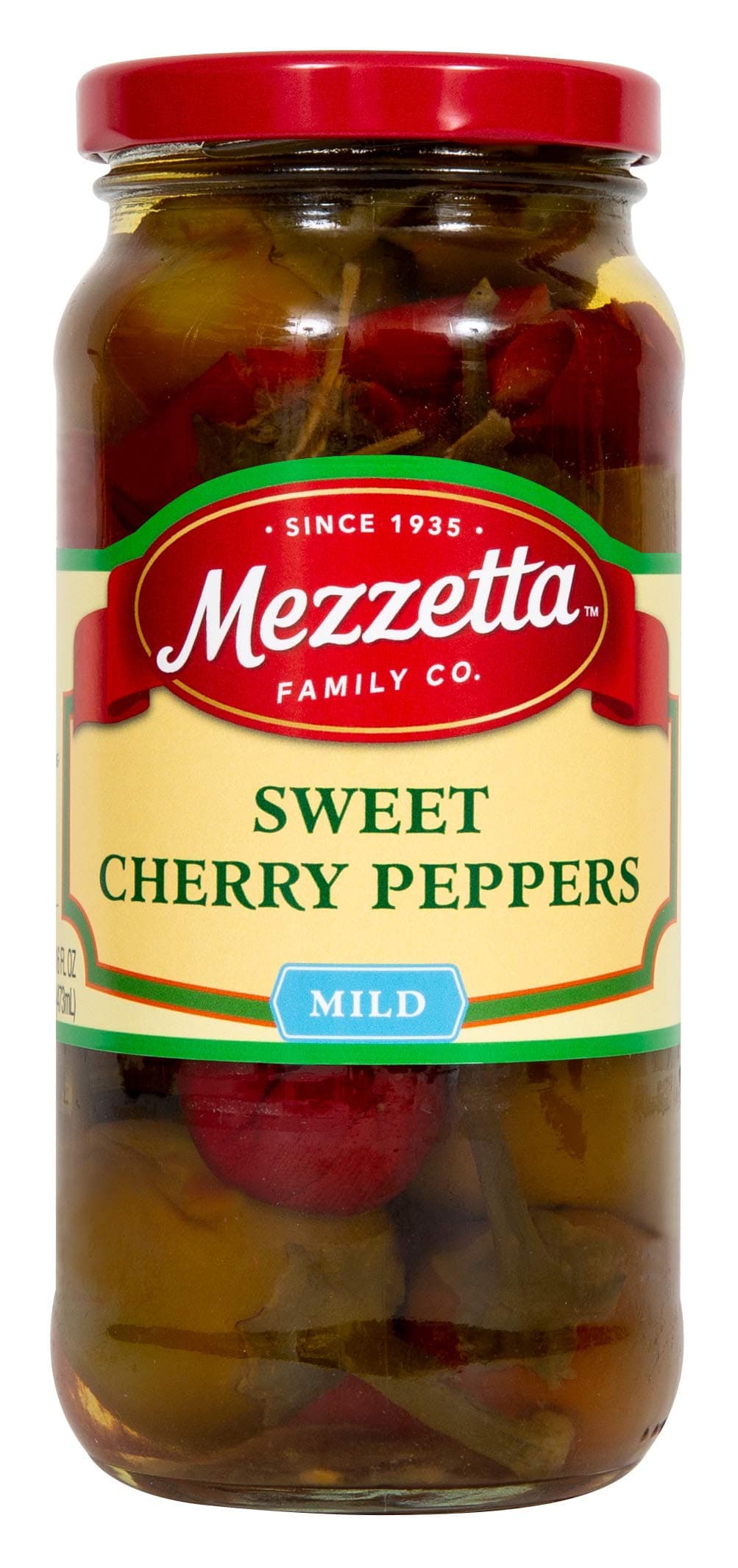 MezzettaSweet Cherry Peppers, 16 oz