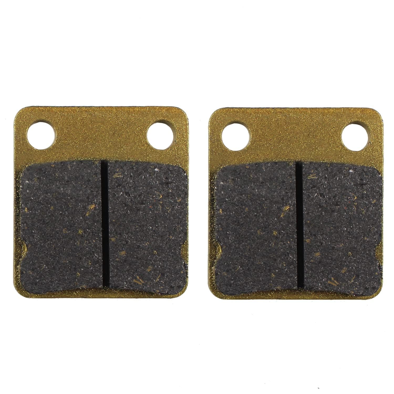 PRO BAT ATV Disc Brake Caliper Pads for 50cc 70cc 110cc 150cc 200cc 250cc 300cc ATVs Quad 4 Wheelers Dune Buggies Go Karts Dirt Pit Trail Bikes Off Roads Dune Buggy TaoTao Roketa Sunl (Golden)