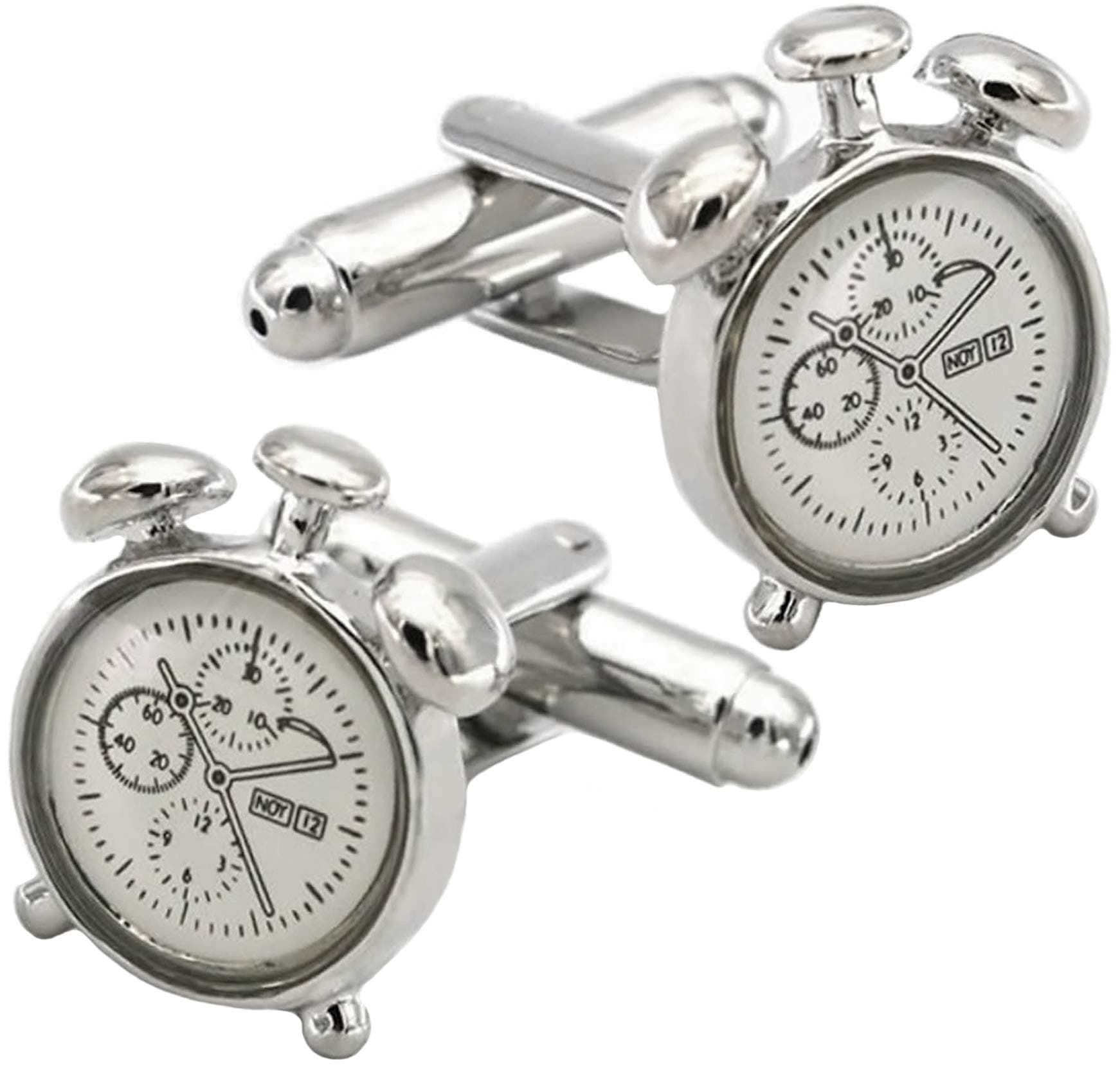 Thot Ra Alarm Clock Cufflinks For Men Mod. A-469