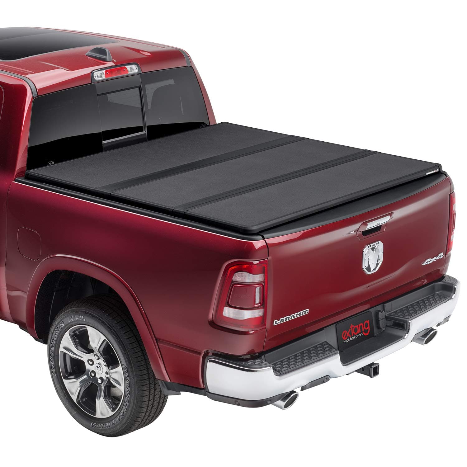 RealTruckExtang Solid Fold 2.0 Hard Folding Truck Bed Tonneau Cover | 83461 | Fits 2015 - 2021 Toyota Tundra w/rail system 5' 7" Bed (66.7")