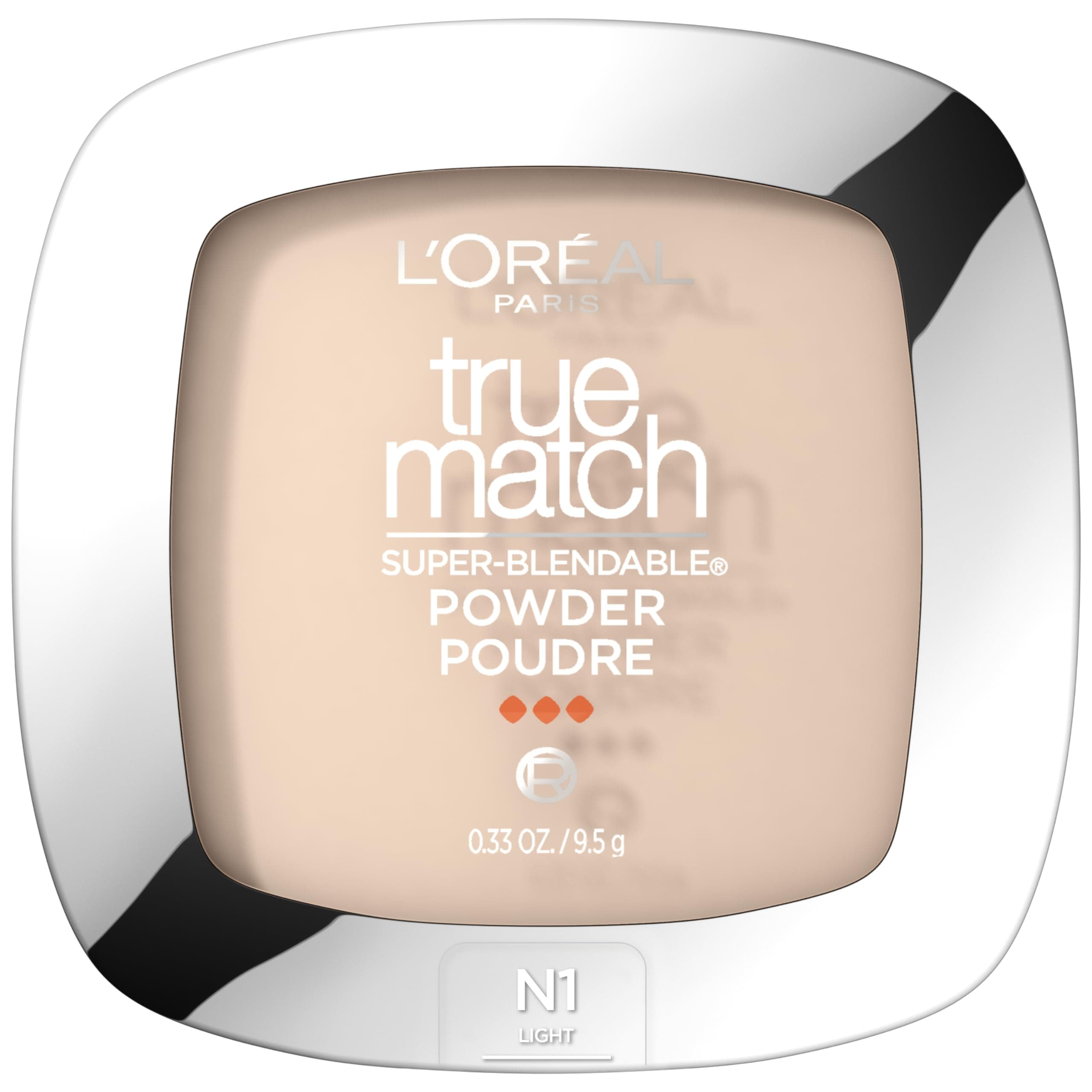 L'Oréal Paris True Match Super-Blendable Powder, Soft Ivory, 0.33 oz.
