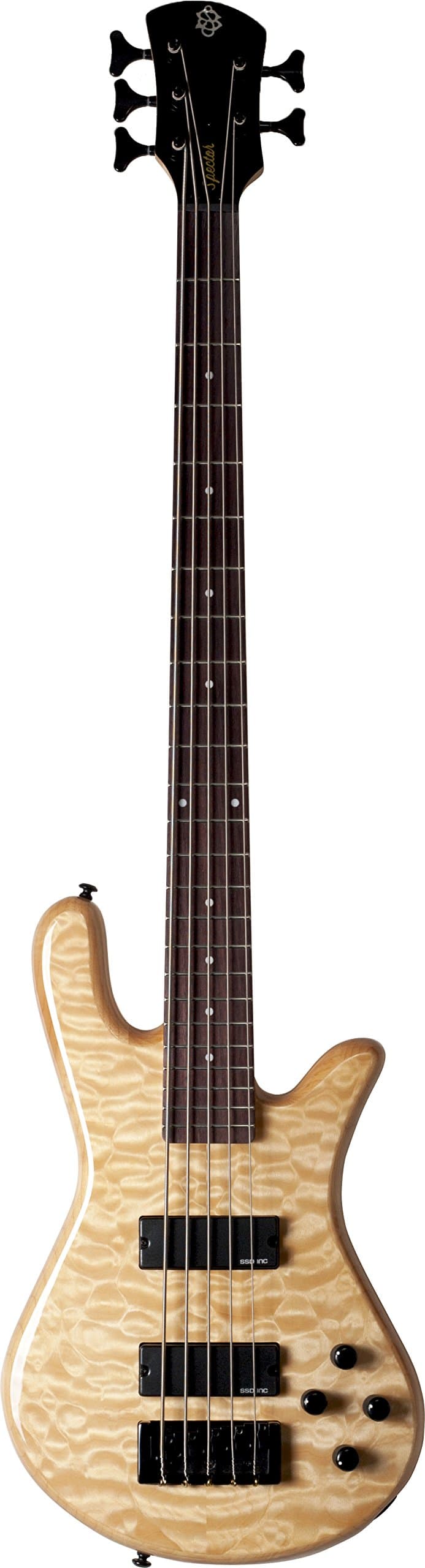 Spector Legend 5 Classic Bass Guitar (5 String, Clear Gloss Natural)