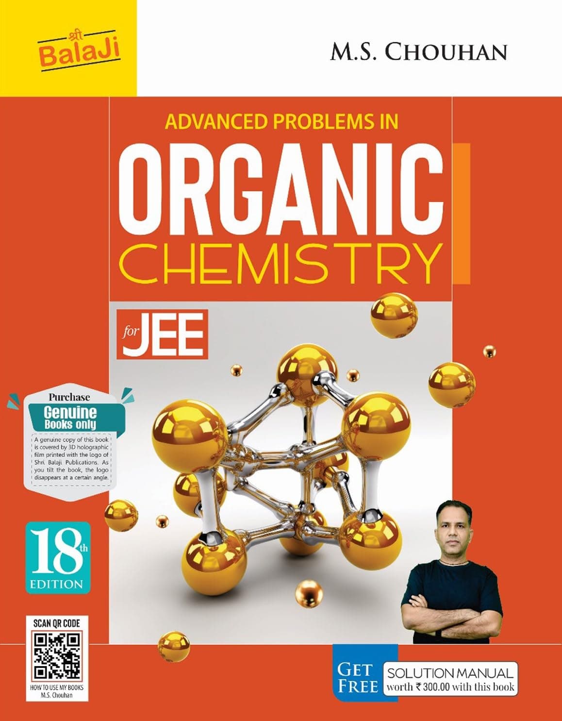 Advanced Problems in Organic Chemistry for JEE - 18/Edition, 2024 (Books for JEE)