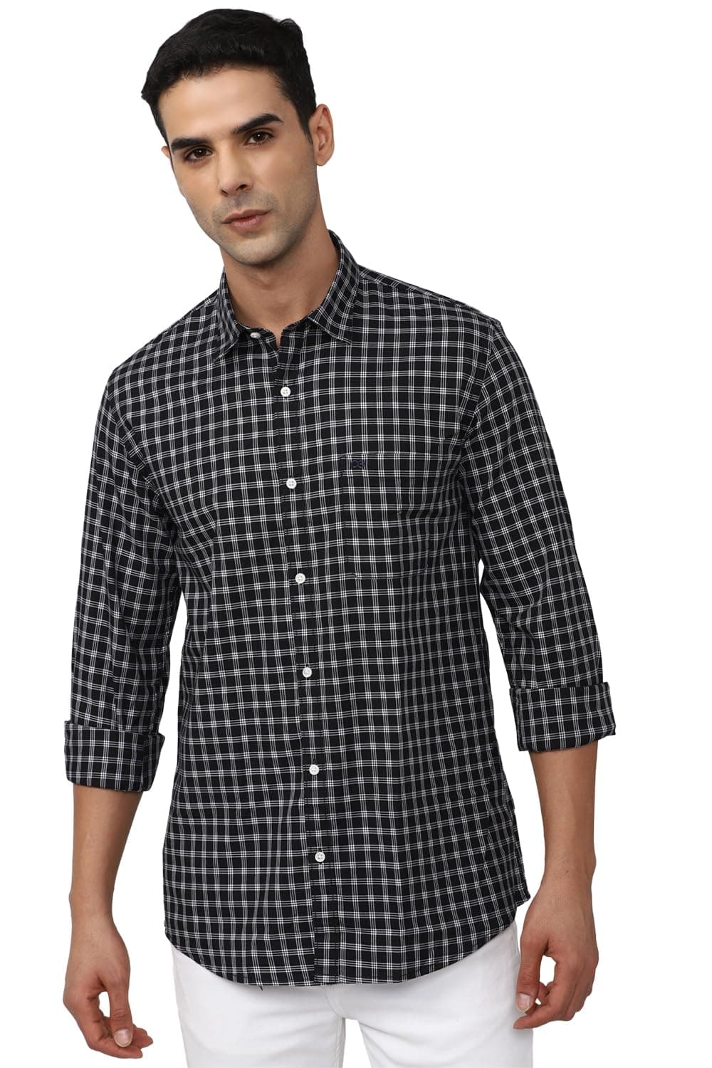 Peter England Men PCSFSSLPW65822 Western