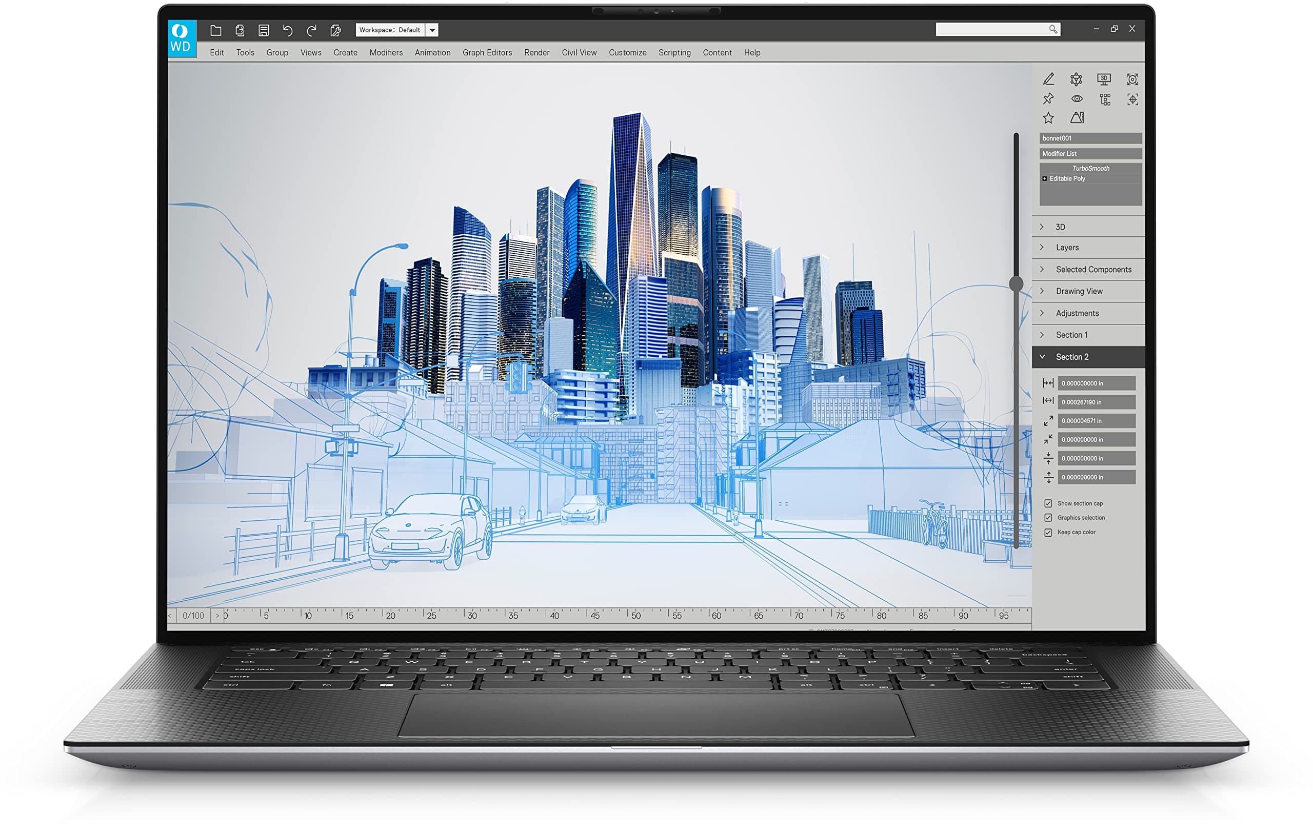 Dell Precision 5560 Workstation Laptop 11th Gen Intel Core i7-11850H vPro 32GB RAM 1TB SSD NVIDIA RTX A2000 Win 11 Pro (Renewed)