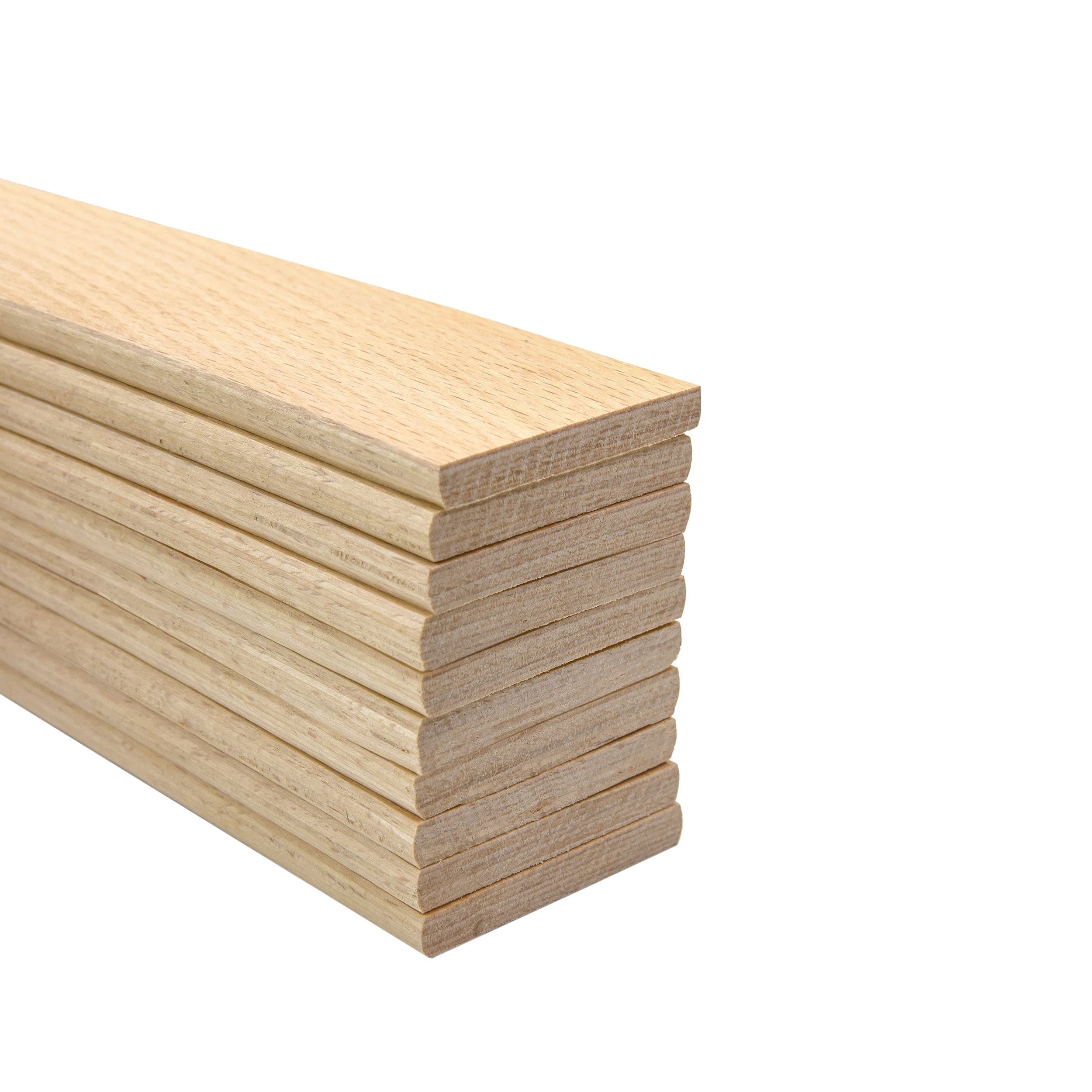 Replacement Beech Sprung Wooden Bed Slat Value Bundle Packs 53mm x 8mm x 915mm. Also Available in Any Length, Bespoke or Custom Length (30 Slats)
