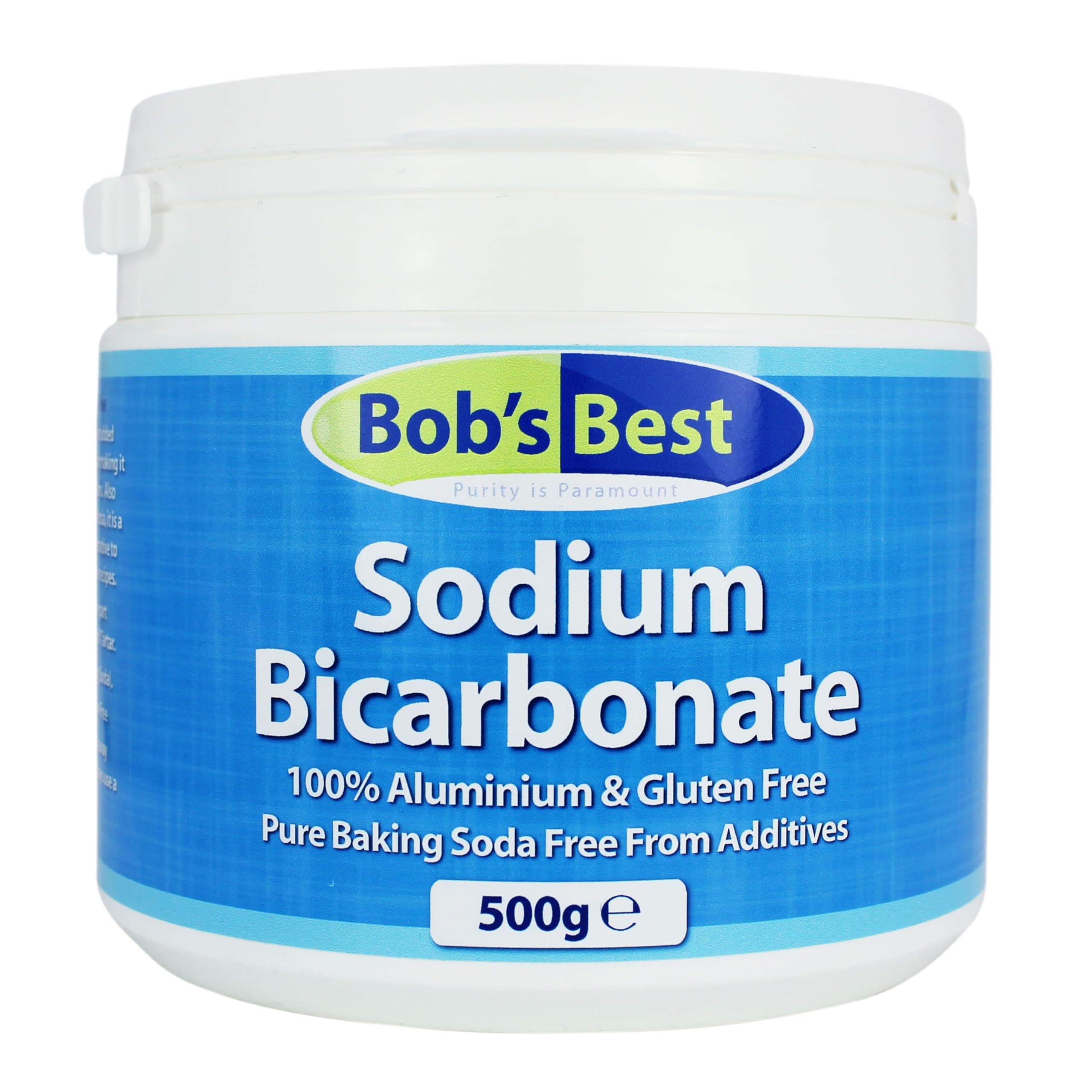 Bob's Best Sodium Bicarbonate Baking Soda 500g for Cooking, Baking, Cleaning & Personal Care - Aluminium & Gluten Free