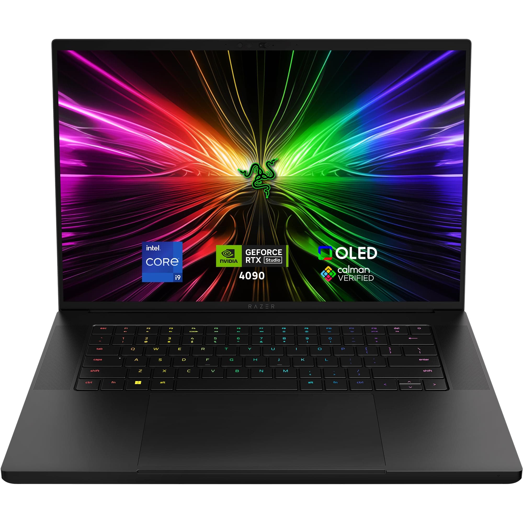 Razer Blade 16 Gaming Laptop: NVIDIA GeForce RTX 4090 - Intel Core i9-14900HX 14th Gen CPU - 16" OLED QHD+ 240Hz Display - 32GB RAM - 2TB SSD - Windows 11 - Chroma RGB - Snap Tap