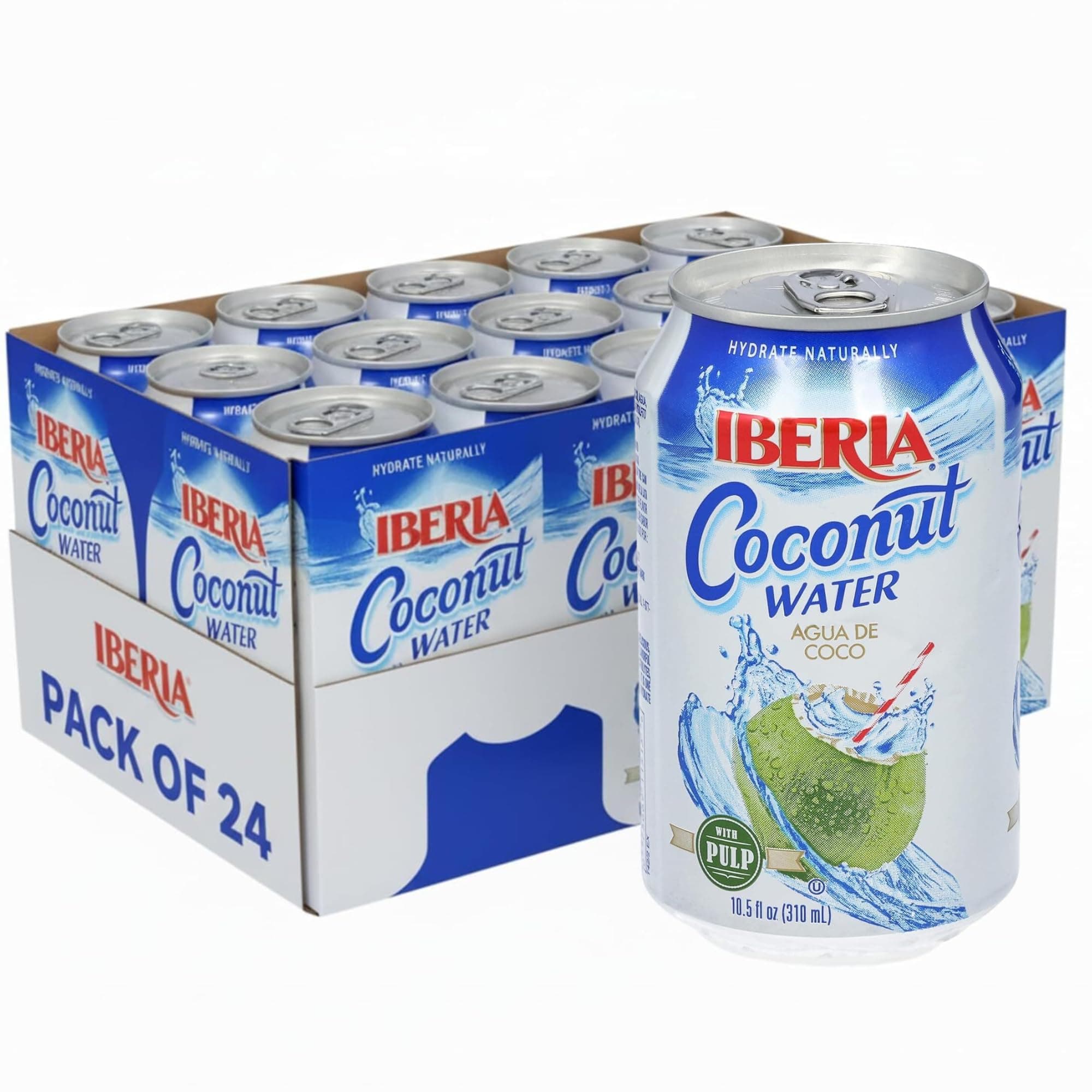 Coconut Water With Pulp, 10.5 Fl Oz (Pack of 24)