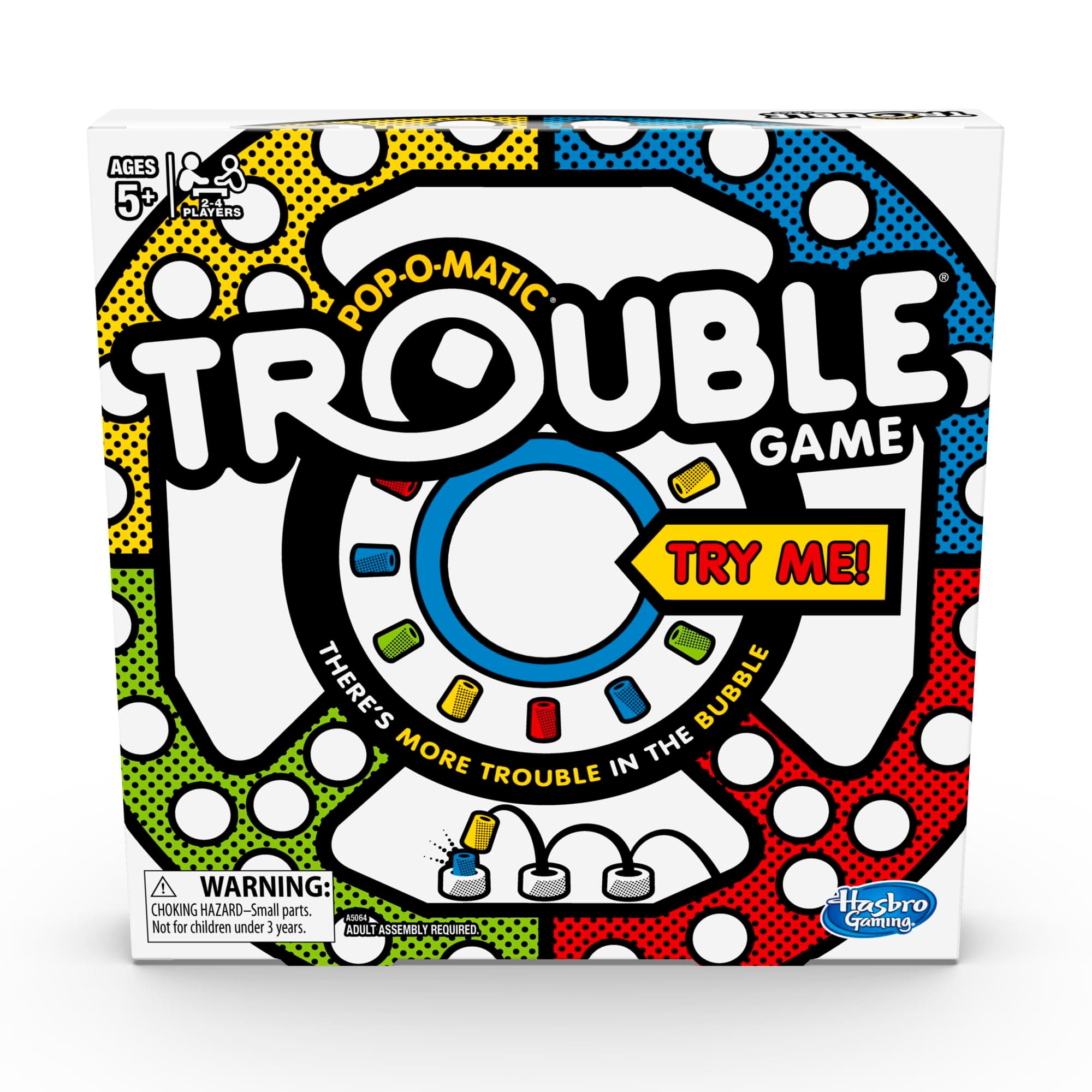 A5064 Games Trouble Game (Multicolour)