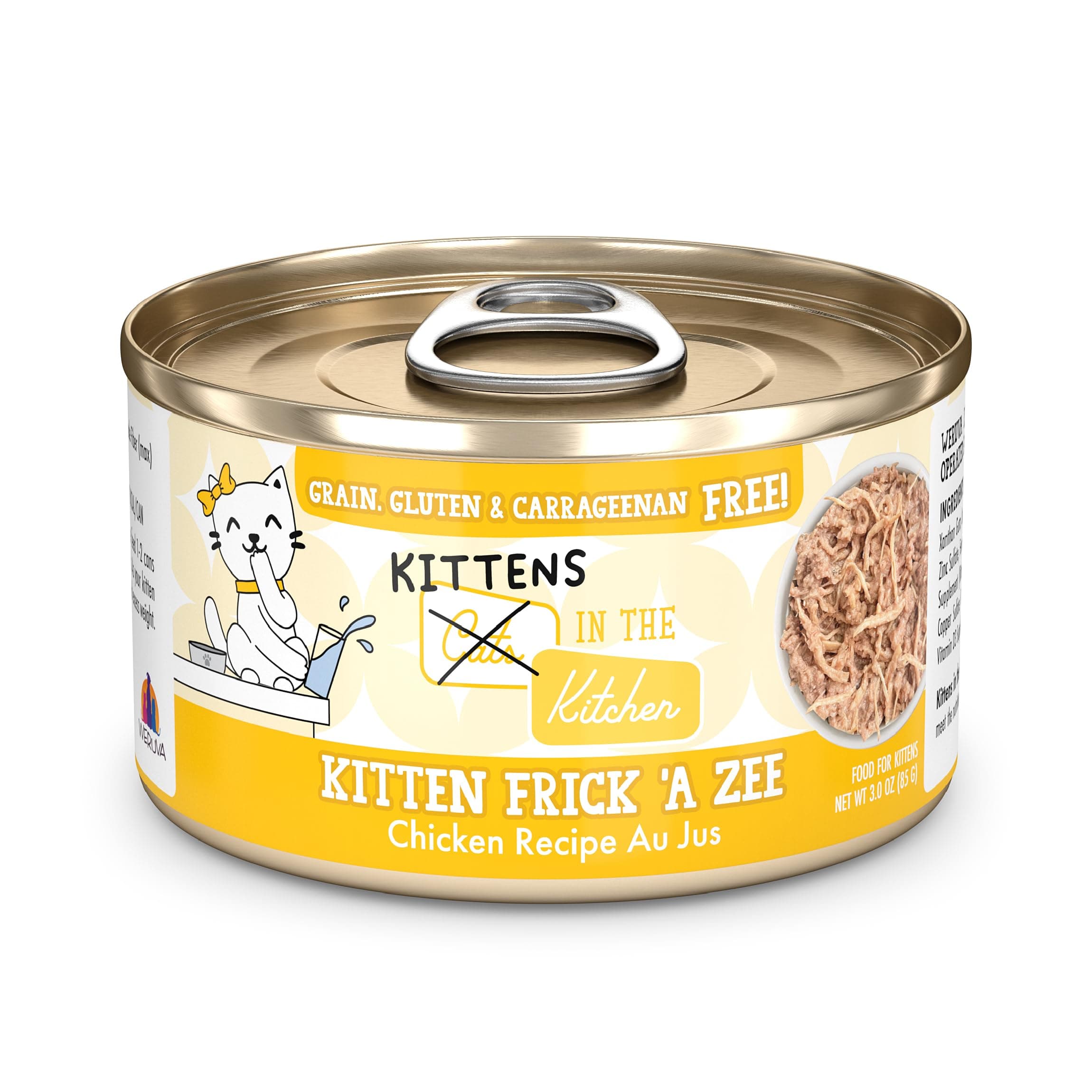 Cats in The Kitchen Kitten, Kitten 'A Zee, 3oz Can (Pack of 12)