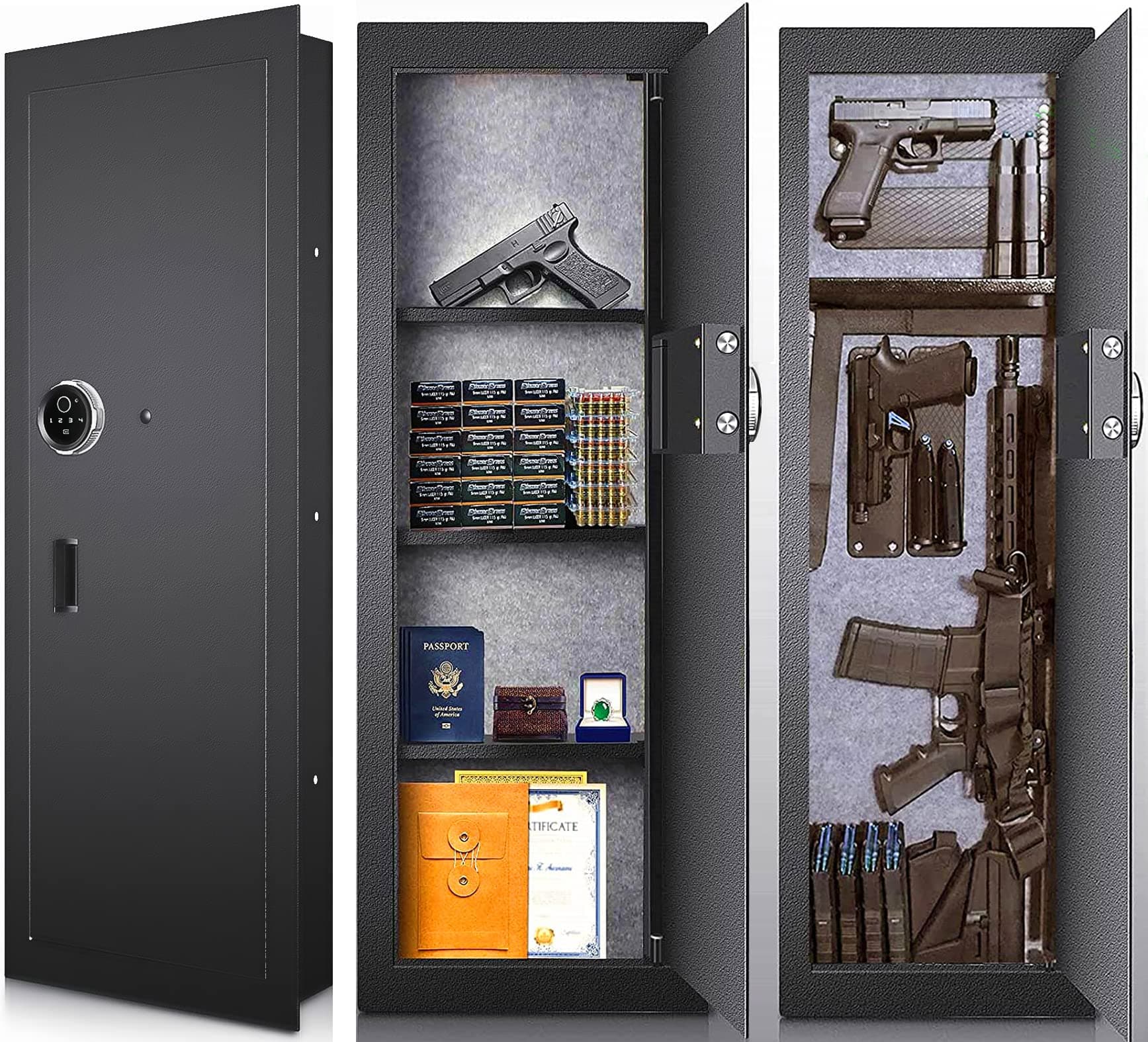 BIometric Wall Safe