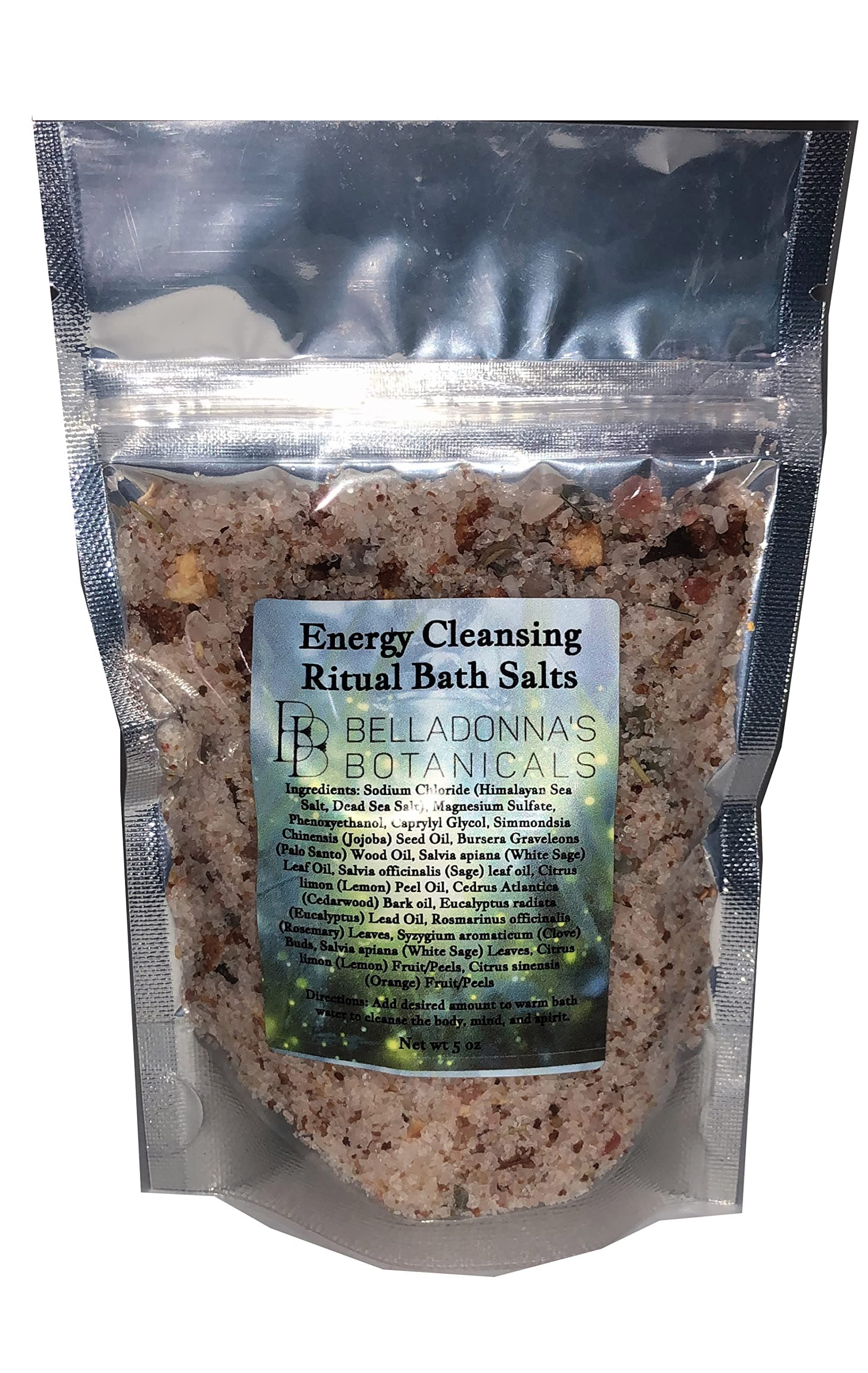Energy Cleansing Ritual Bath Salts